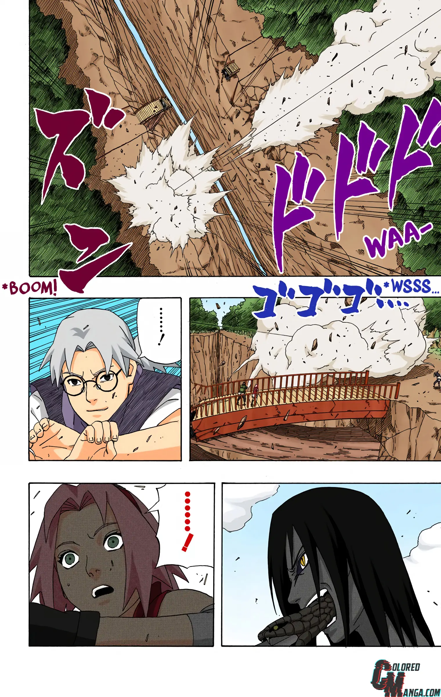 Naruto Colored Manga Online, chapter 295, page 14