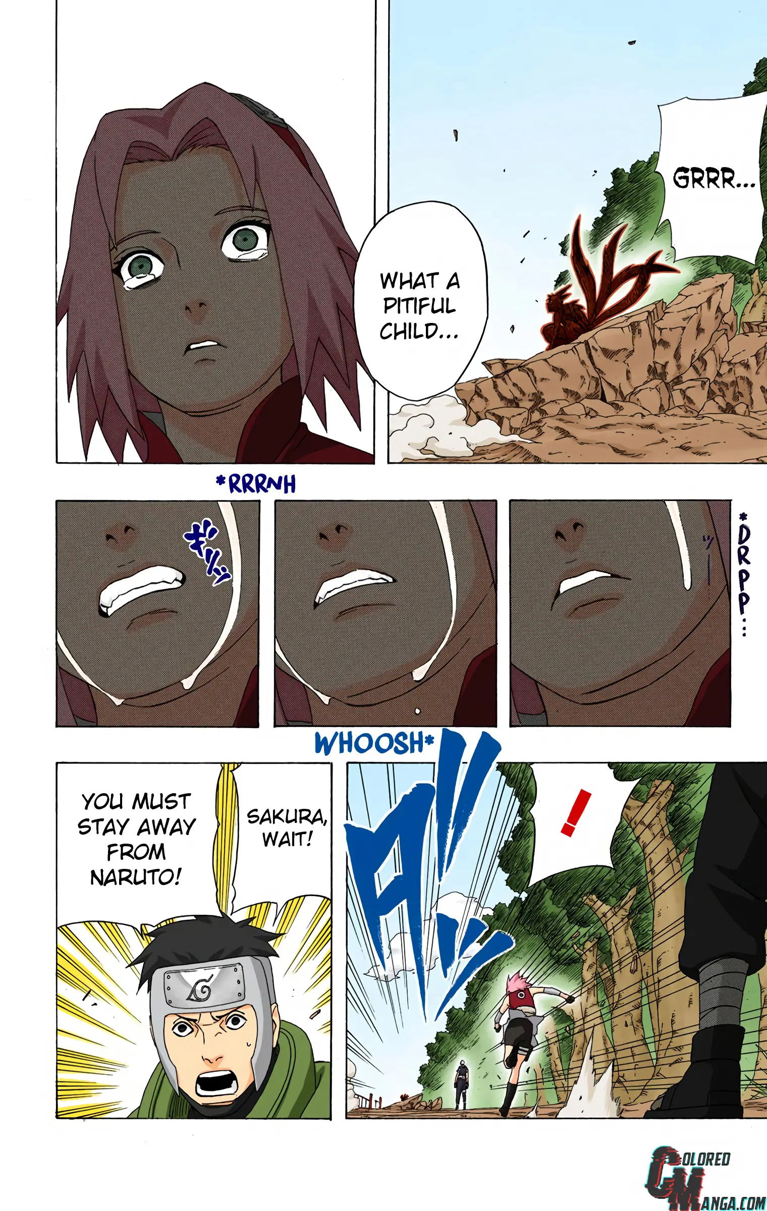 Naruto Colored Manga Online, chapter 296, page 6