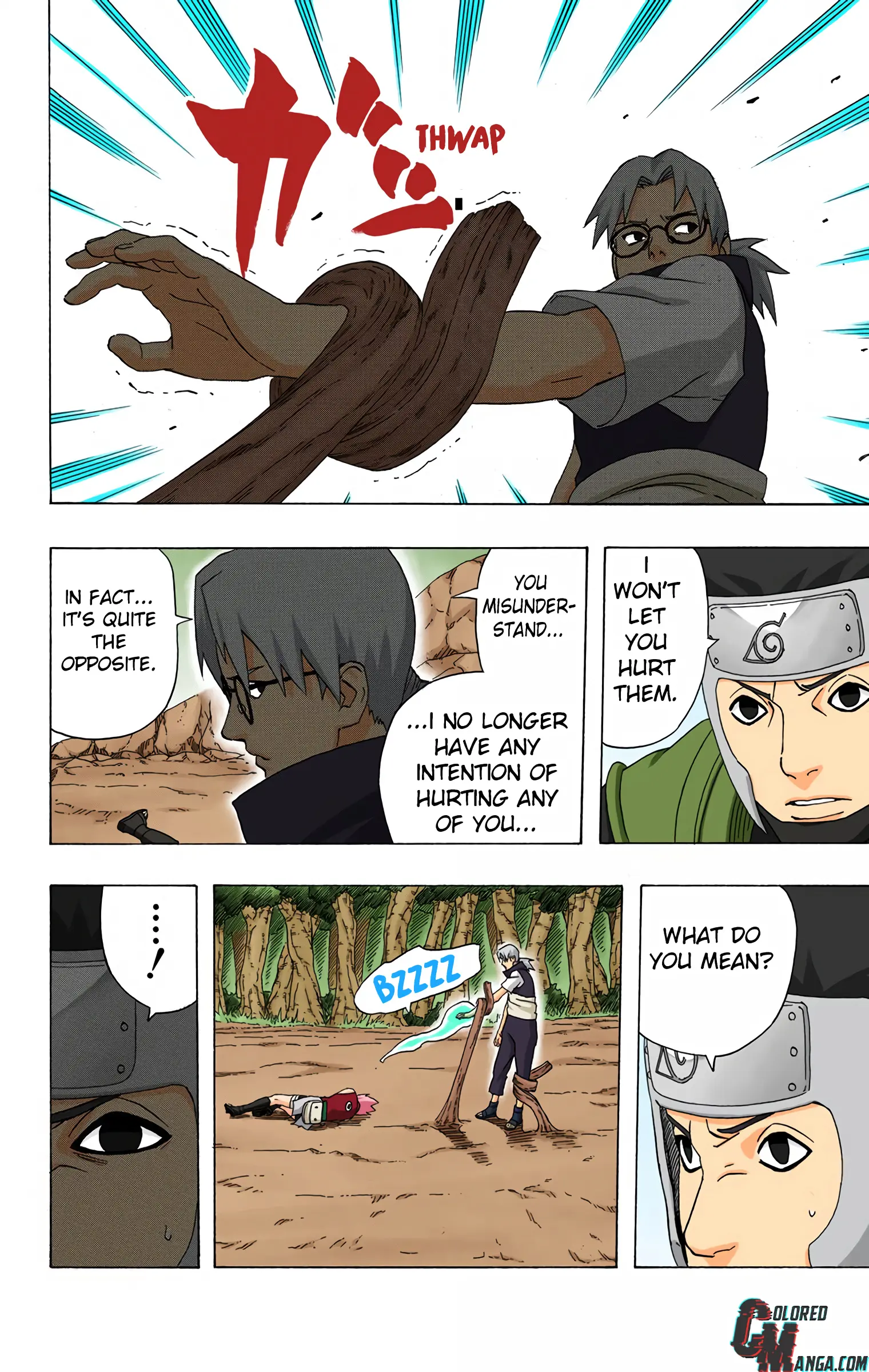 Naruto Colored Manga Online, chapter 296, page 12