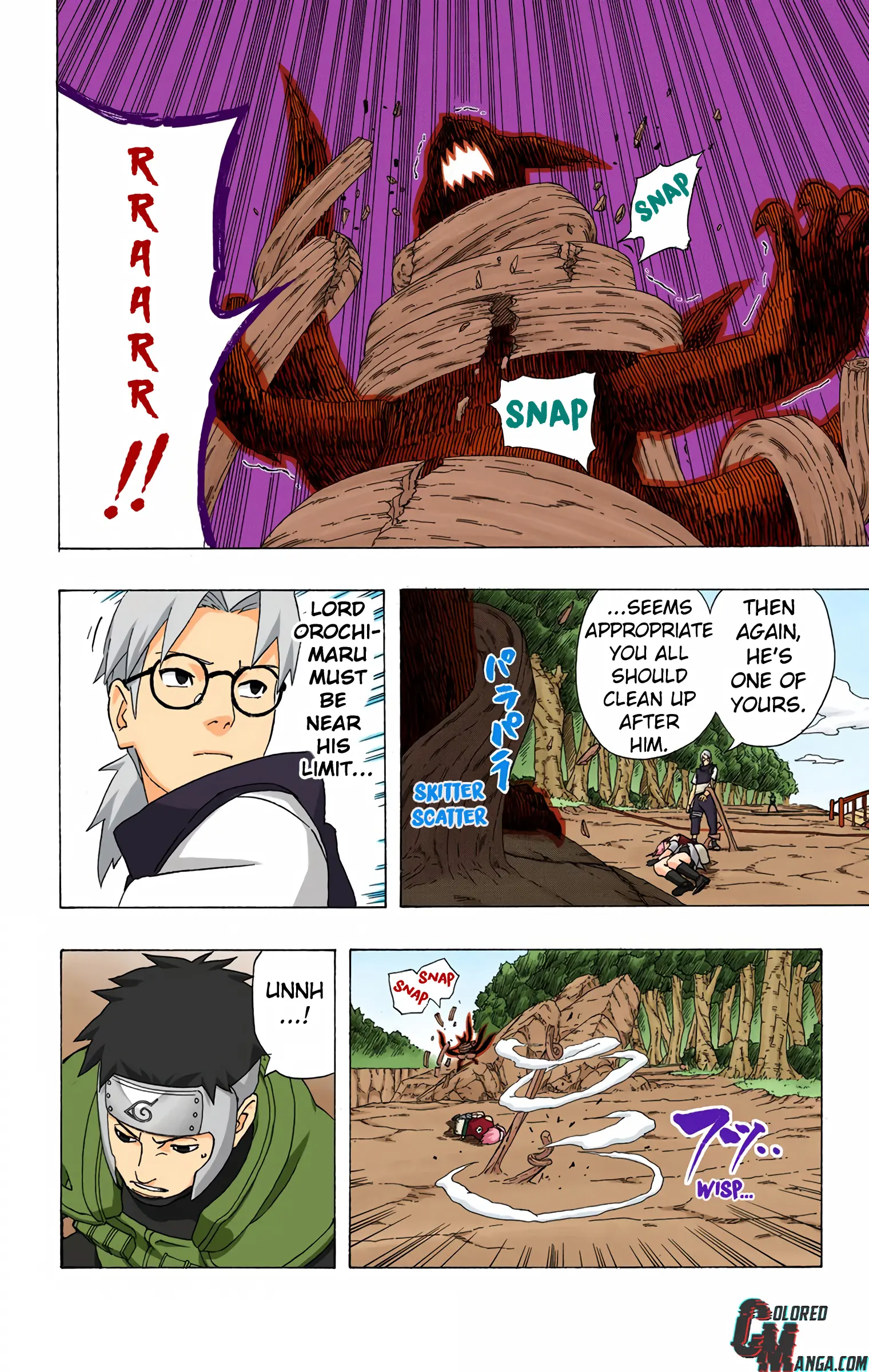 Naruto Colored Manga Online, chapter 296, page 14