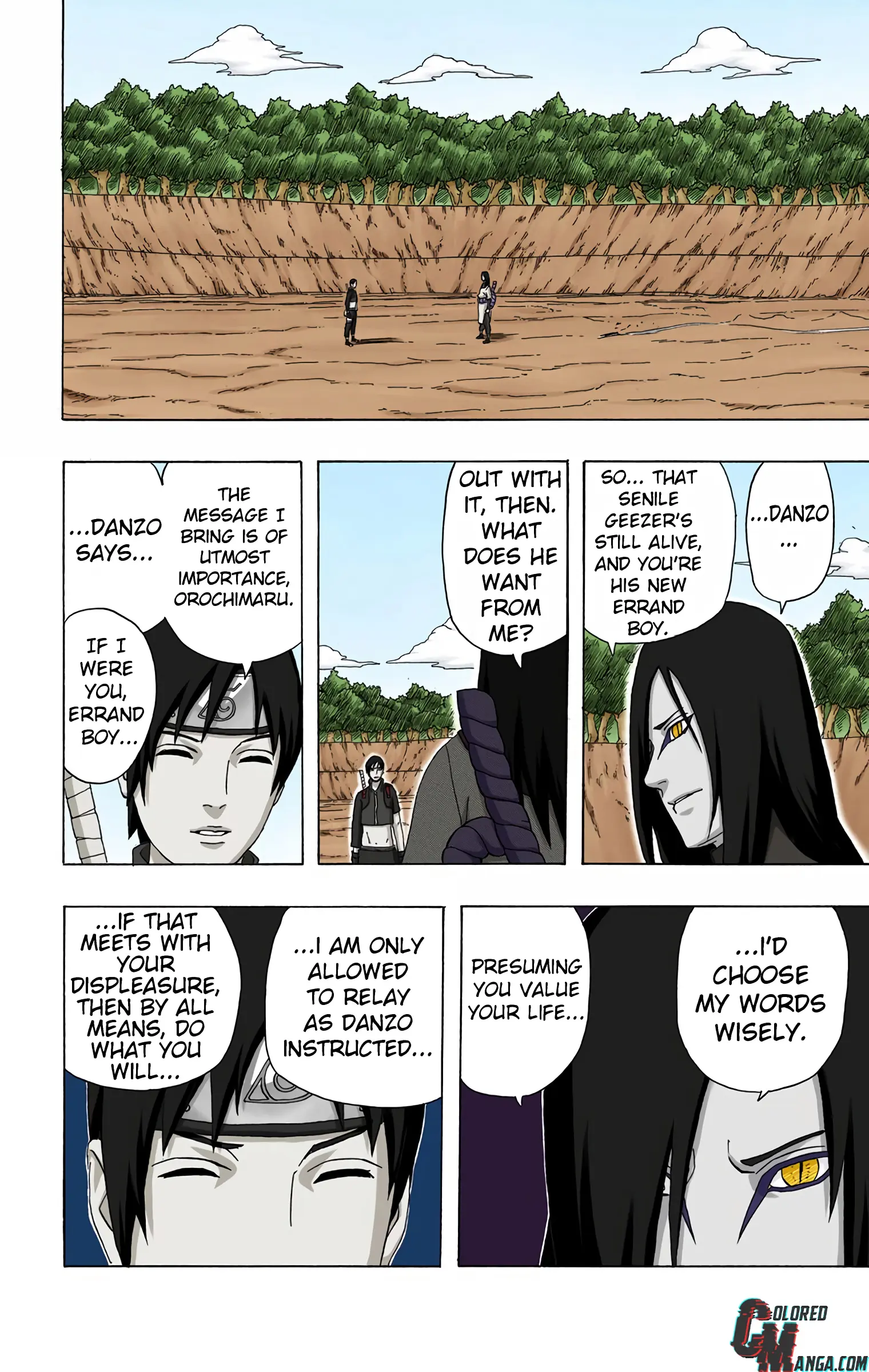 Naruto Colored Manga Online, chapter 297, page 2