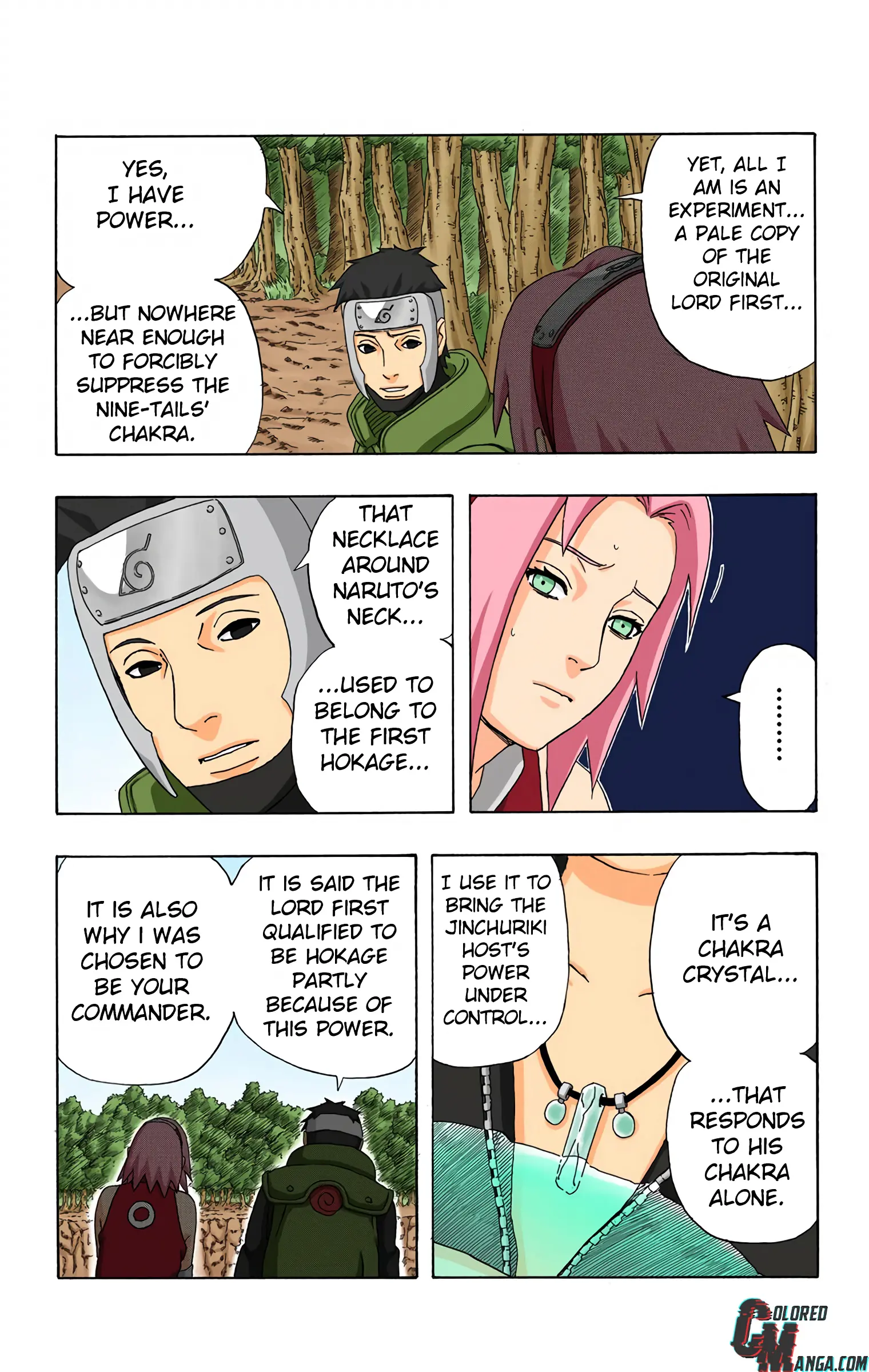 Naruto Colored Manga Online, chapter 297, page 9
