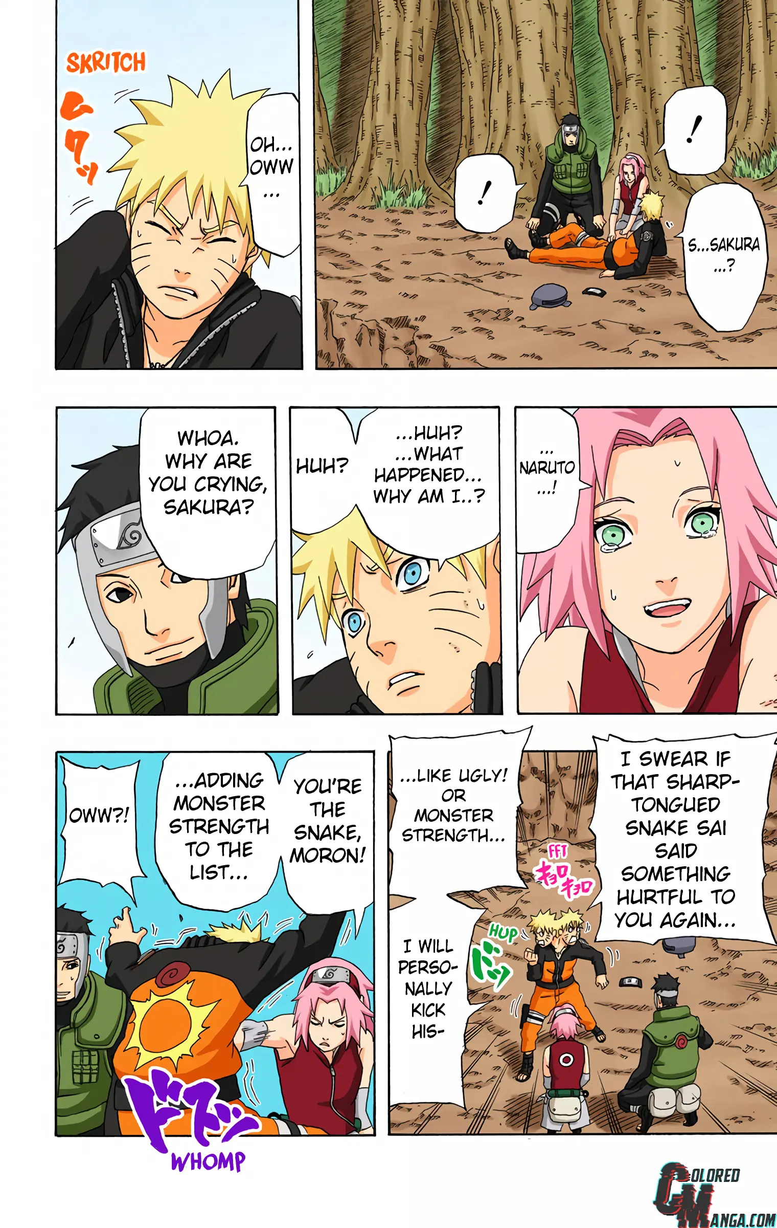 Naruto Colored Manga Online, chapter 297, page 12