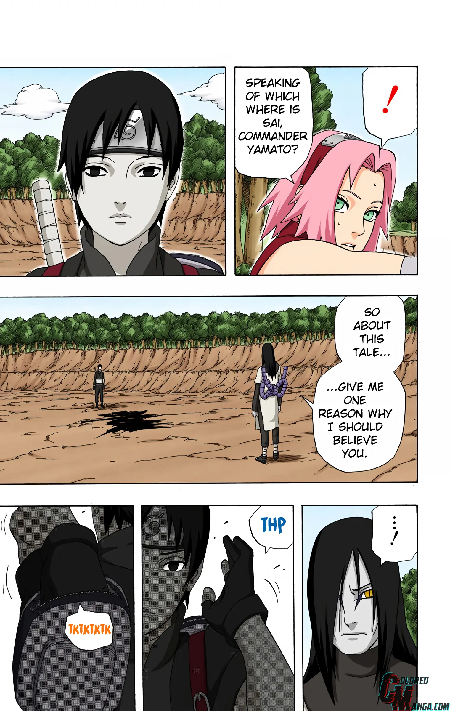 Naruto Colored Manga Online, chapter 297, page 13