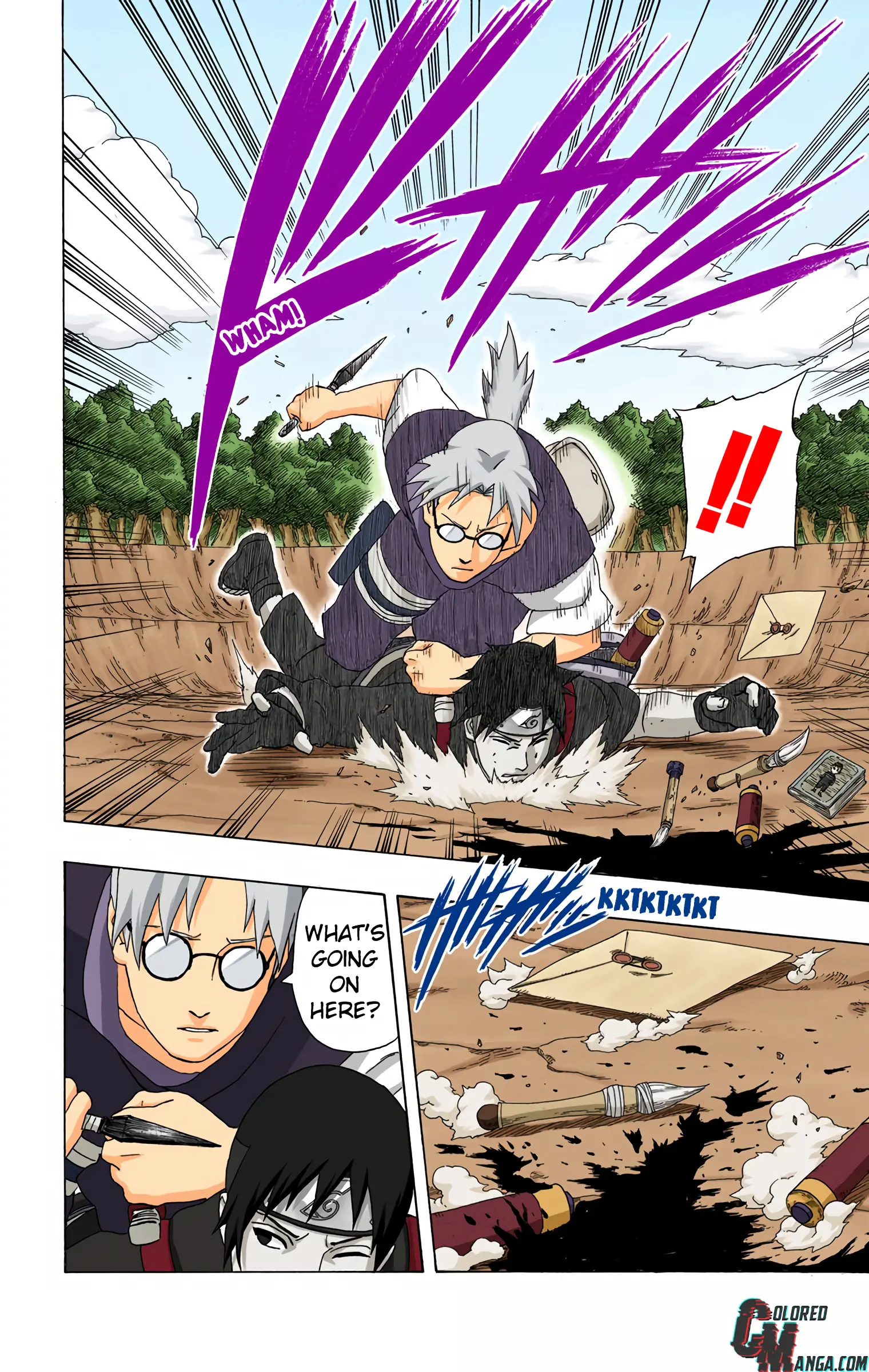 Naruto Colored Manga Online, chapter 297, page 14