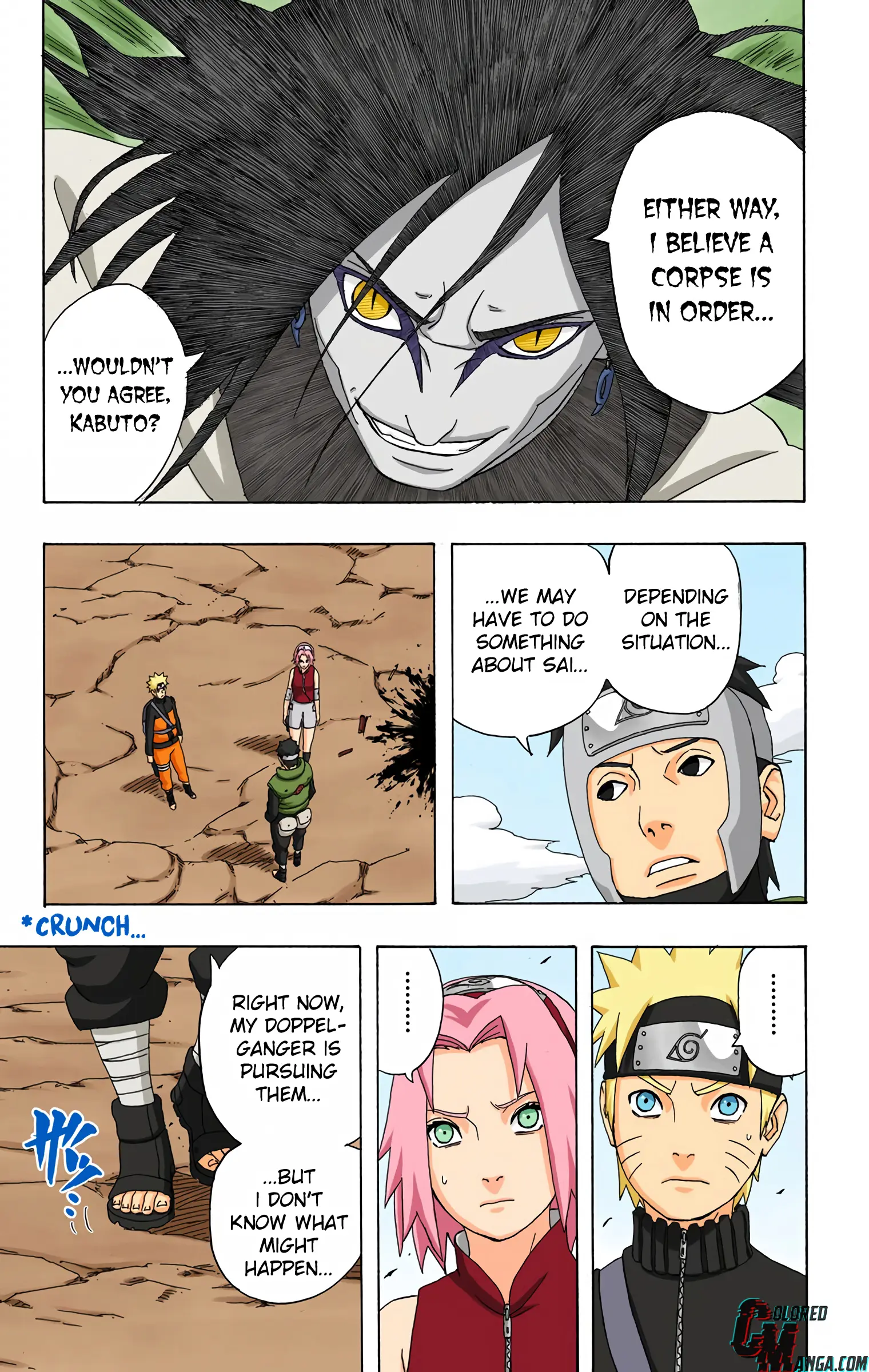 Naruto Colored Manga Online, chapter 298, page 13