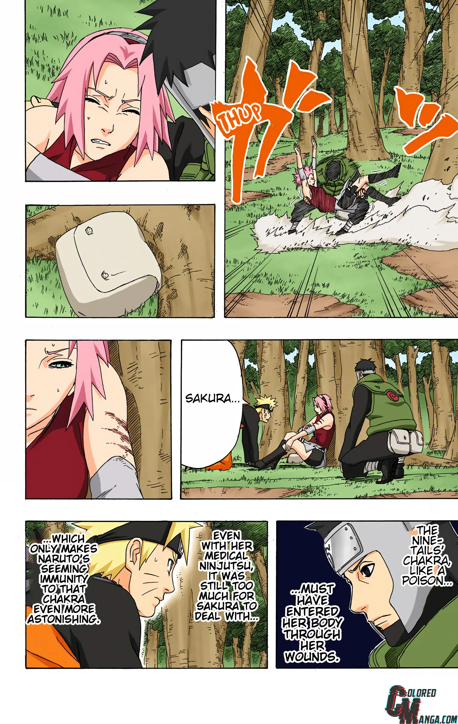 Naruto Colored Manga Online, chapter 299, page 4