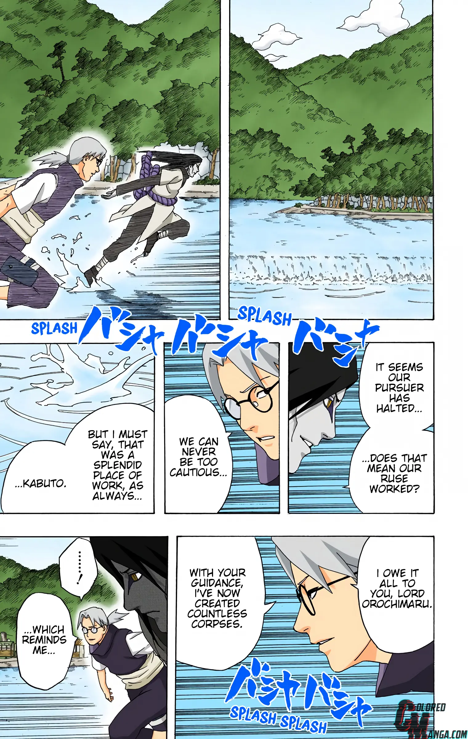 Naruto Colored Manga Online, chapter 299, page 13