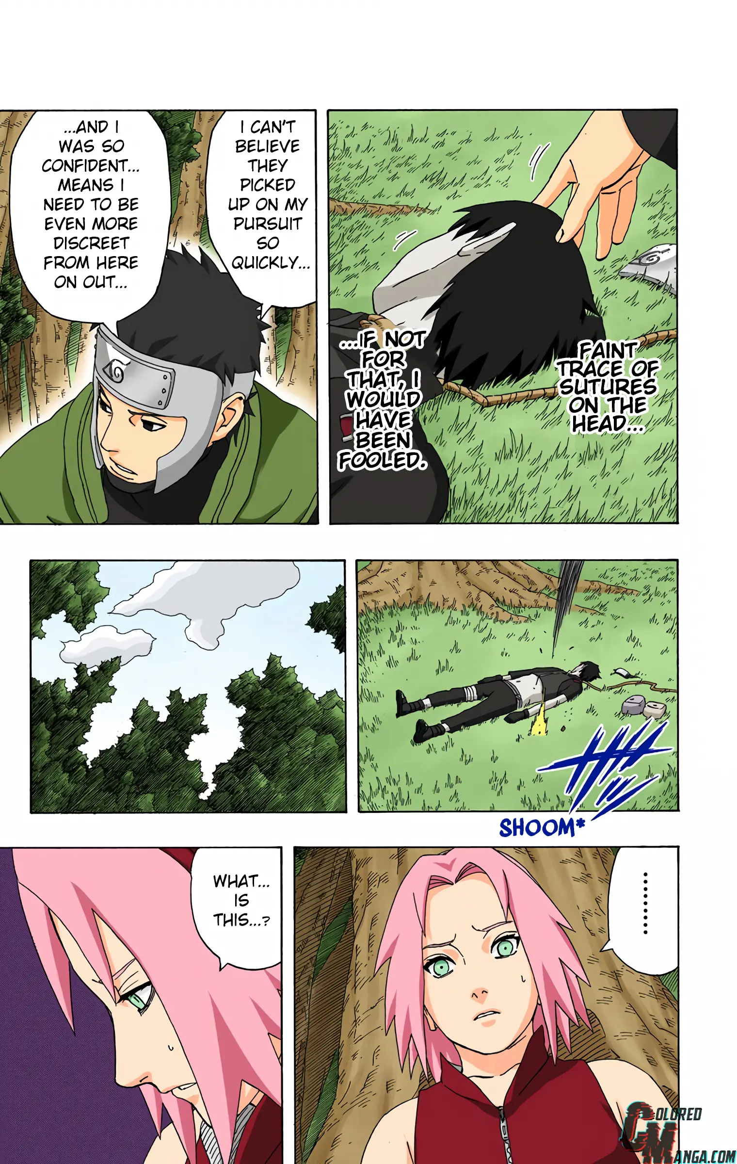 Naruto Colored Manga Online, chapter 299, page 15