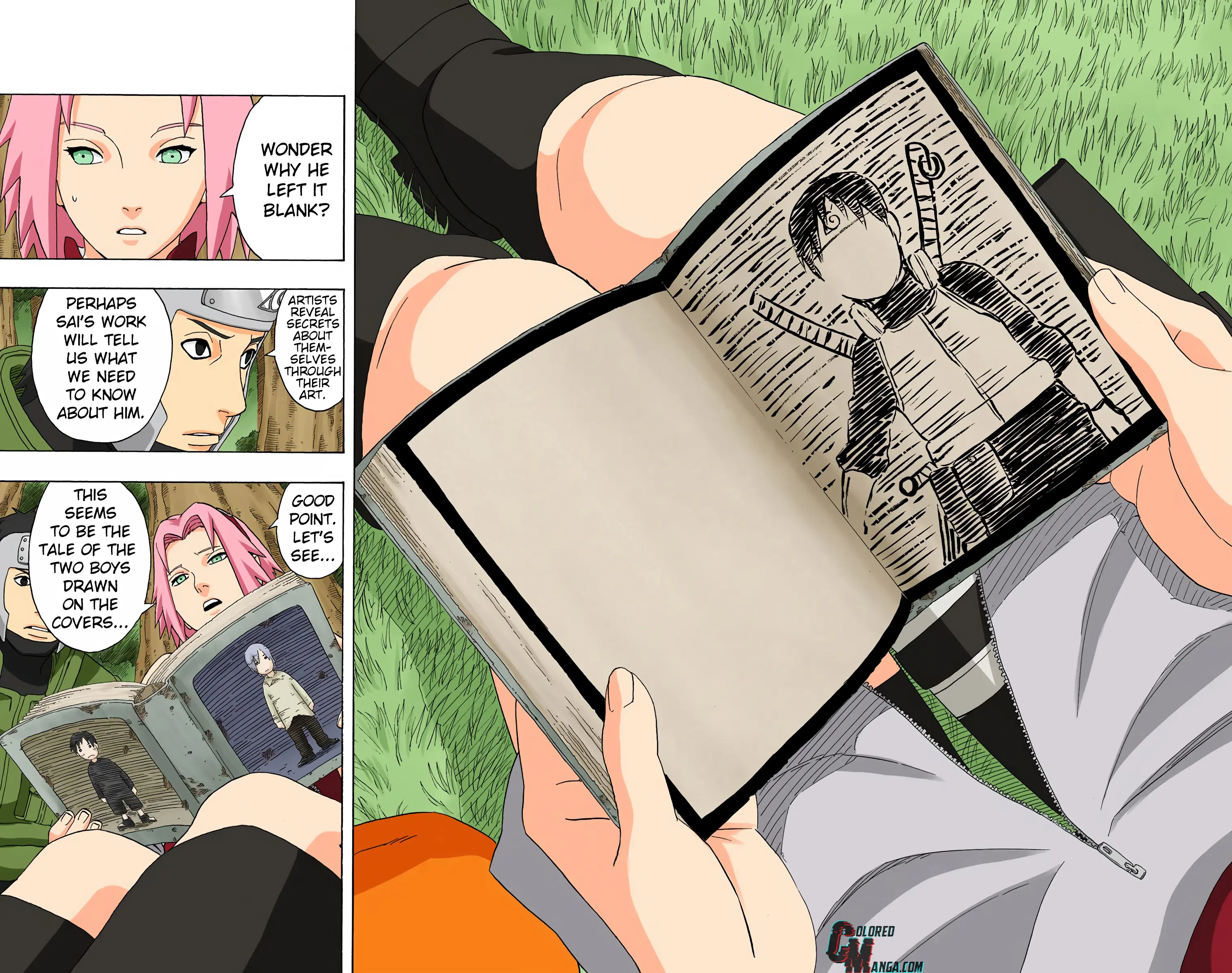 Naruto Colored Manga Online, chapter 300, page 11