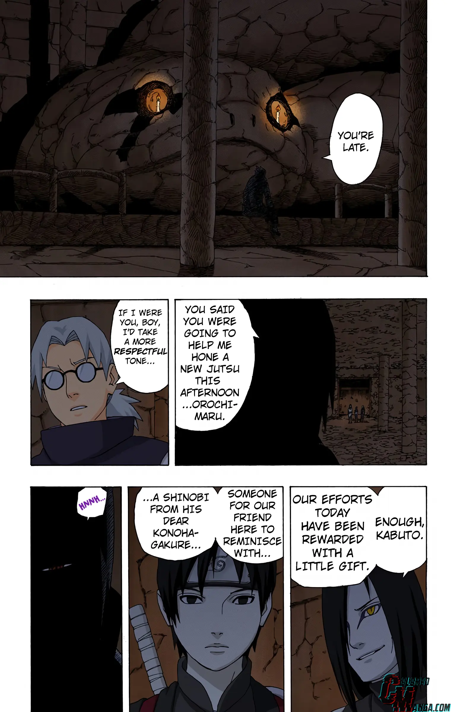 Naruto Colored Manga Online, chapter 300, page 19