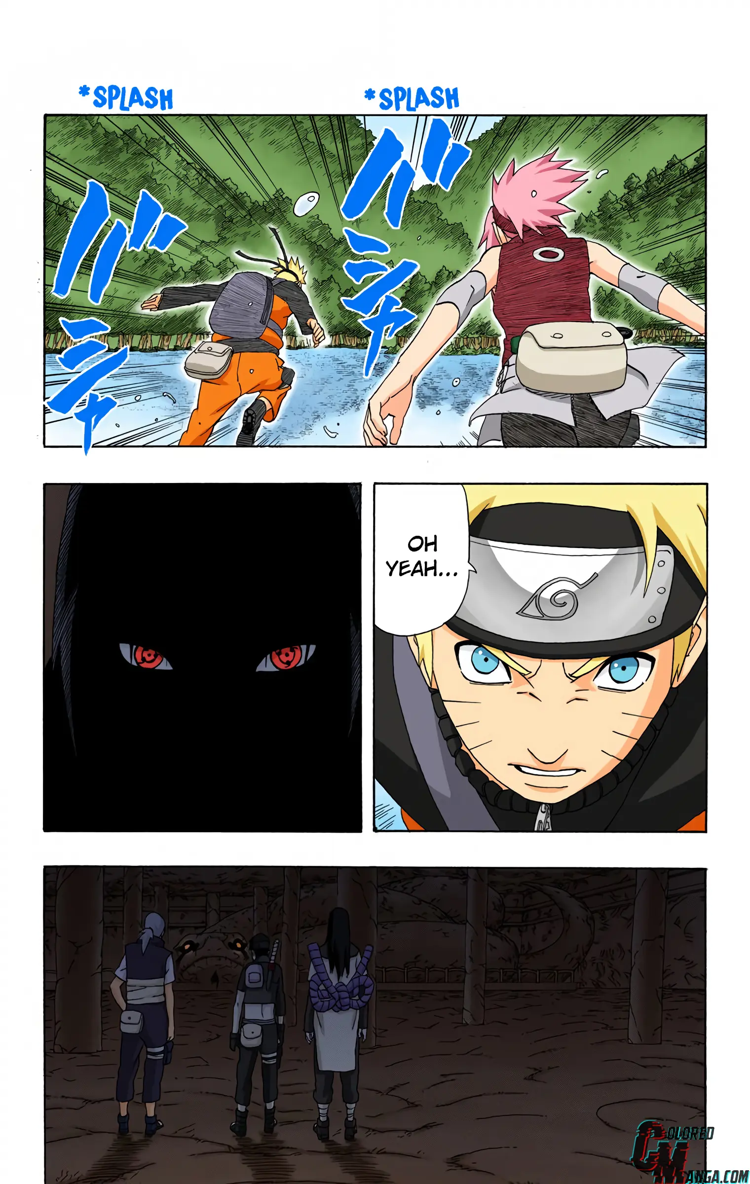 Naruto Colored Manga Online, chapter 301, page 3