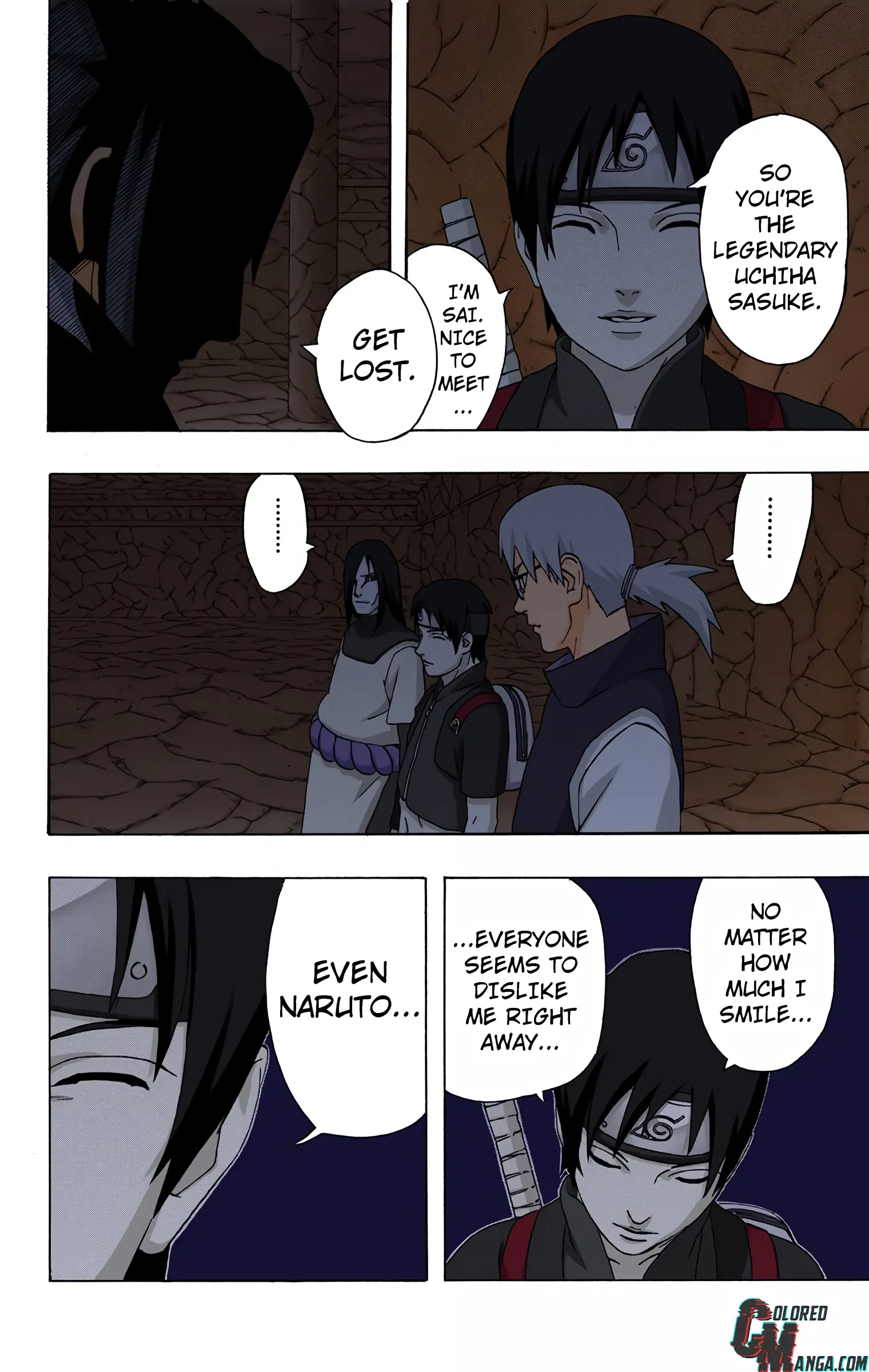 Naruto Colored Manga Online, chapter 301, page 4