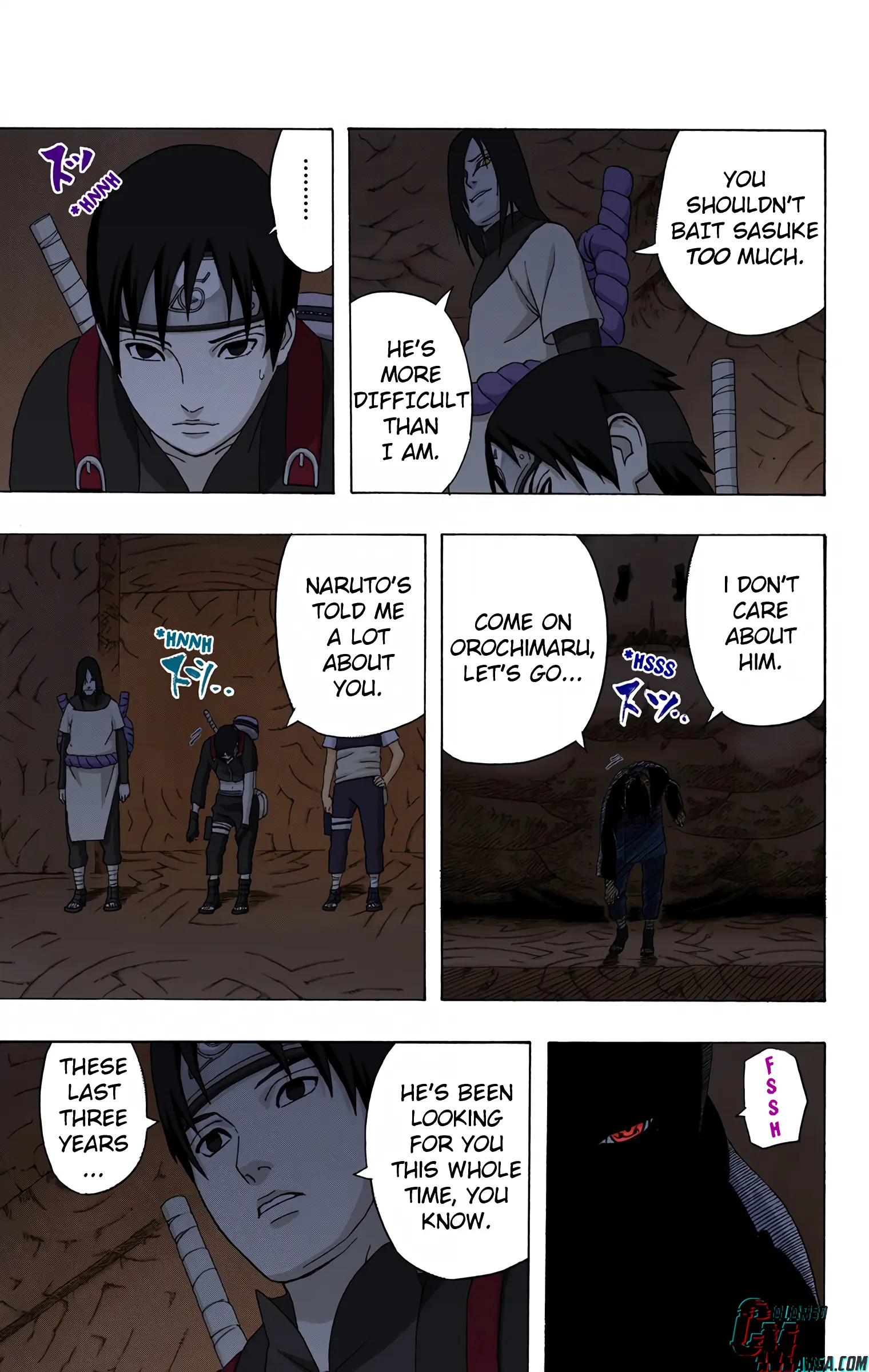 Naruto Colored Manga Online, chapter 301, page 8