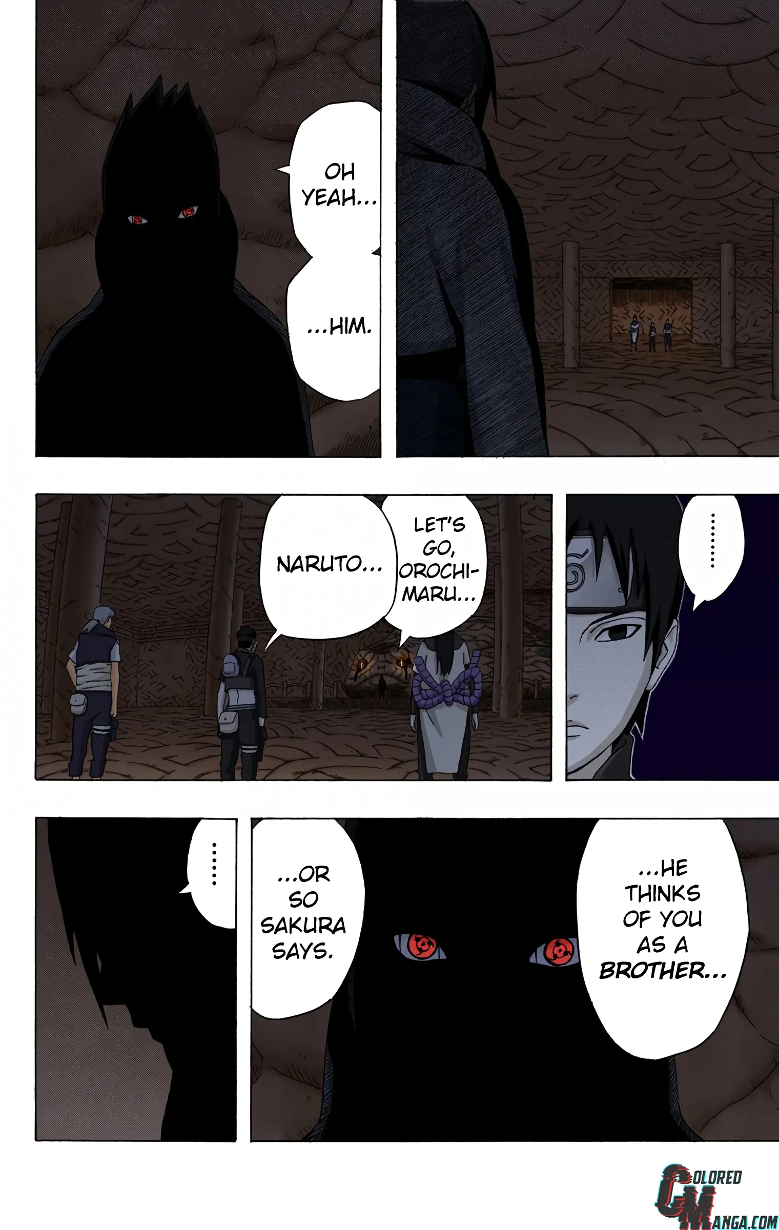 Naruto Colored Manga Online, chapter 301, page 9