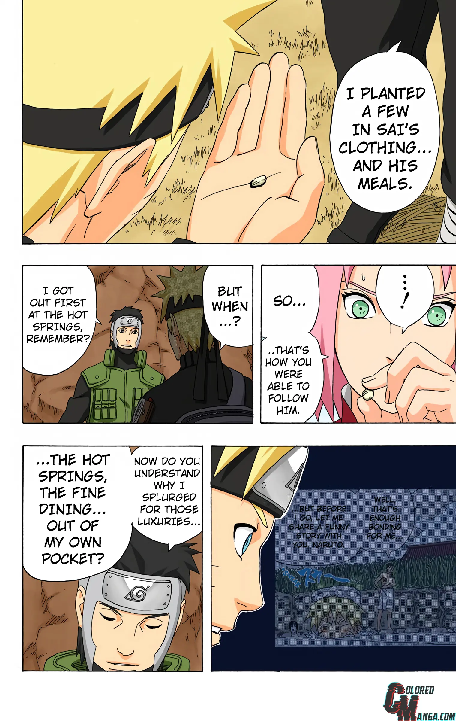 Naruto Colored Manga Online, chapter 301, page 15