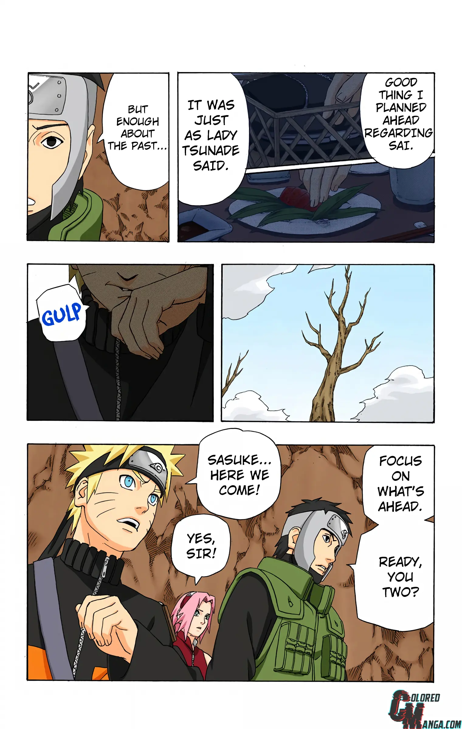 Naruto Colored Manga Online, chapter 301, page 16