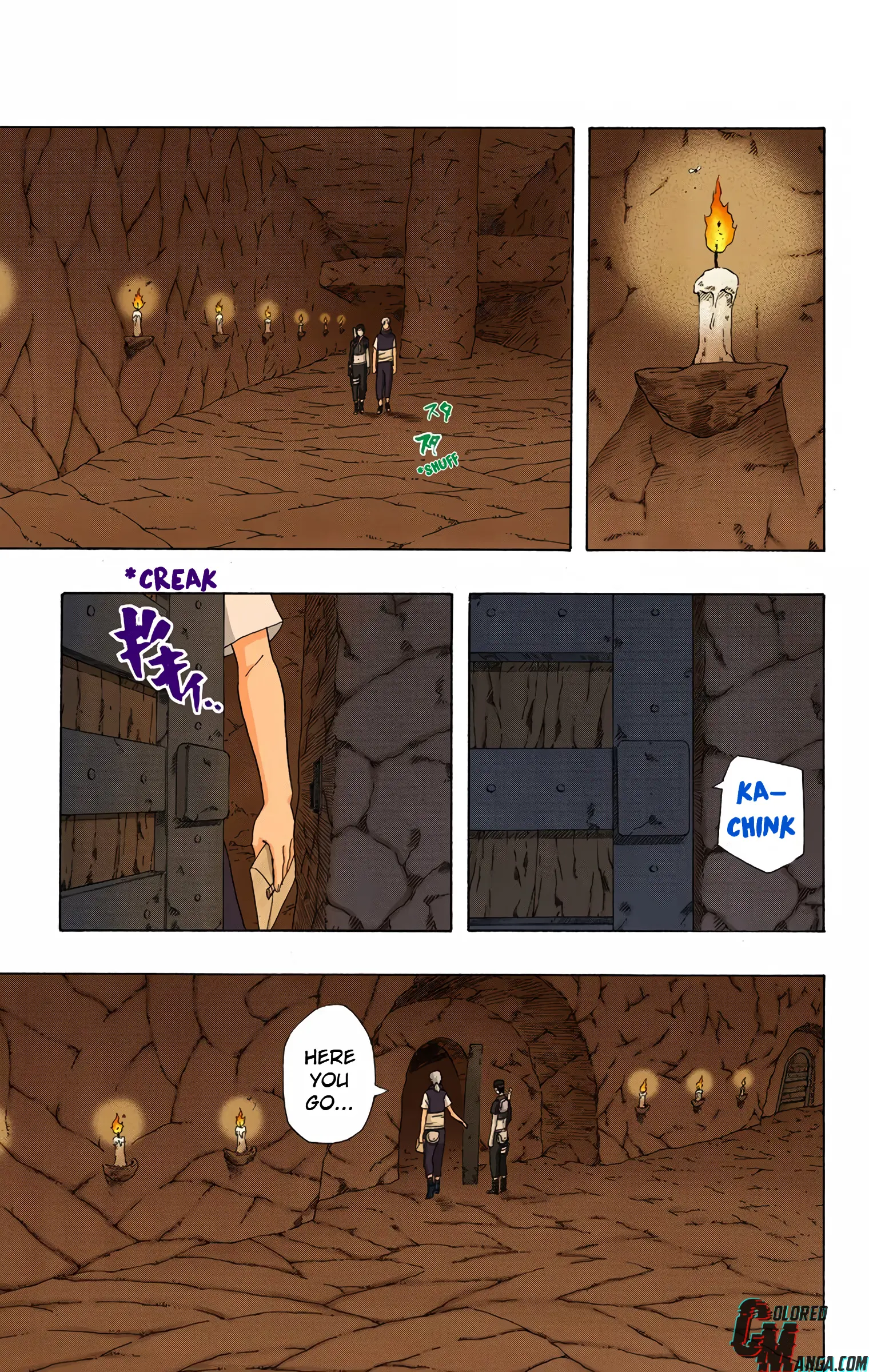 Naruto Colored Manga Online, chapter 302, page 3