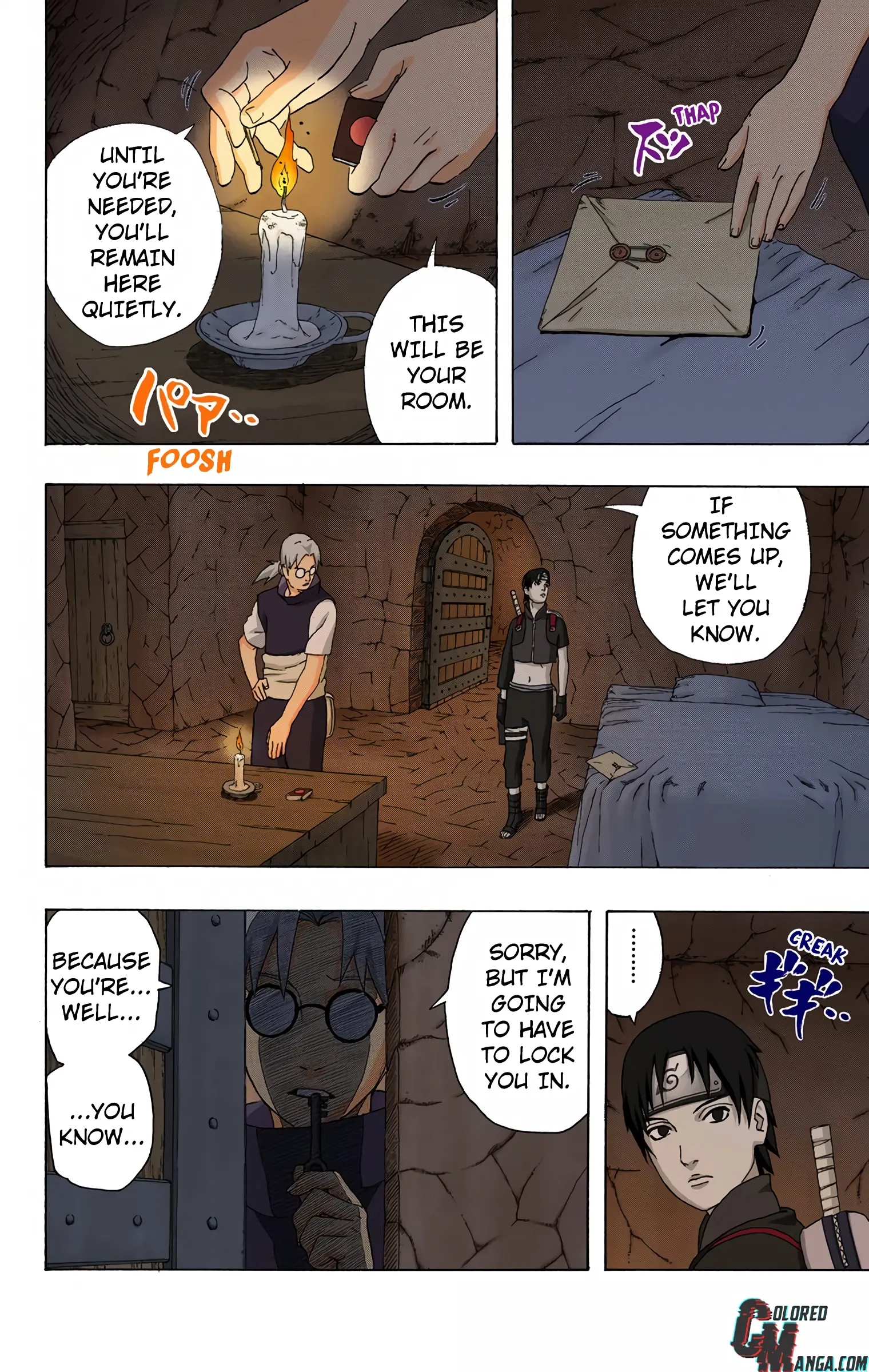 Naruto Colored Manga Online, chapter 302, page 4