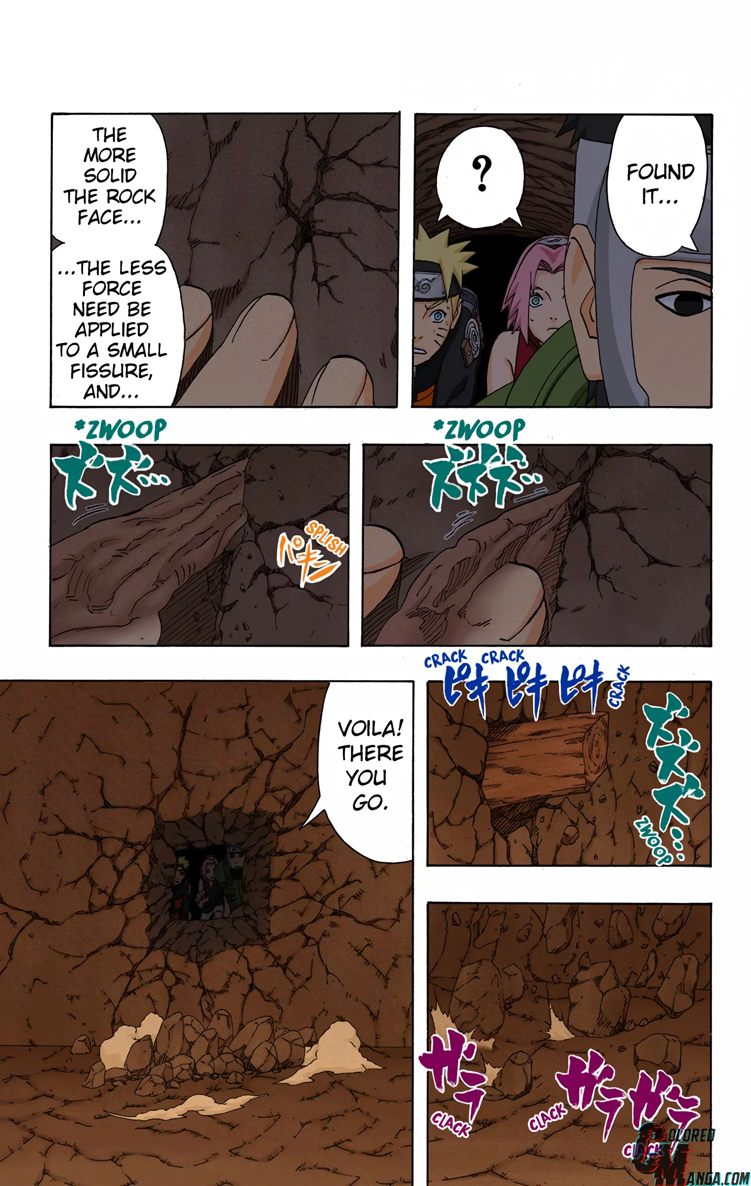 Naruto Colored Manga Online, chapter 302, page 7