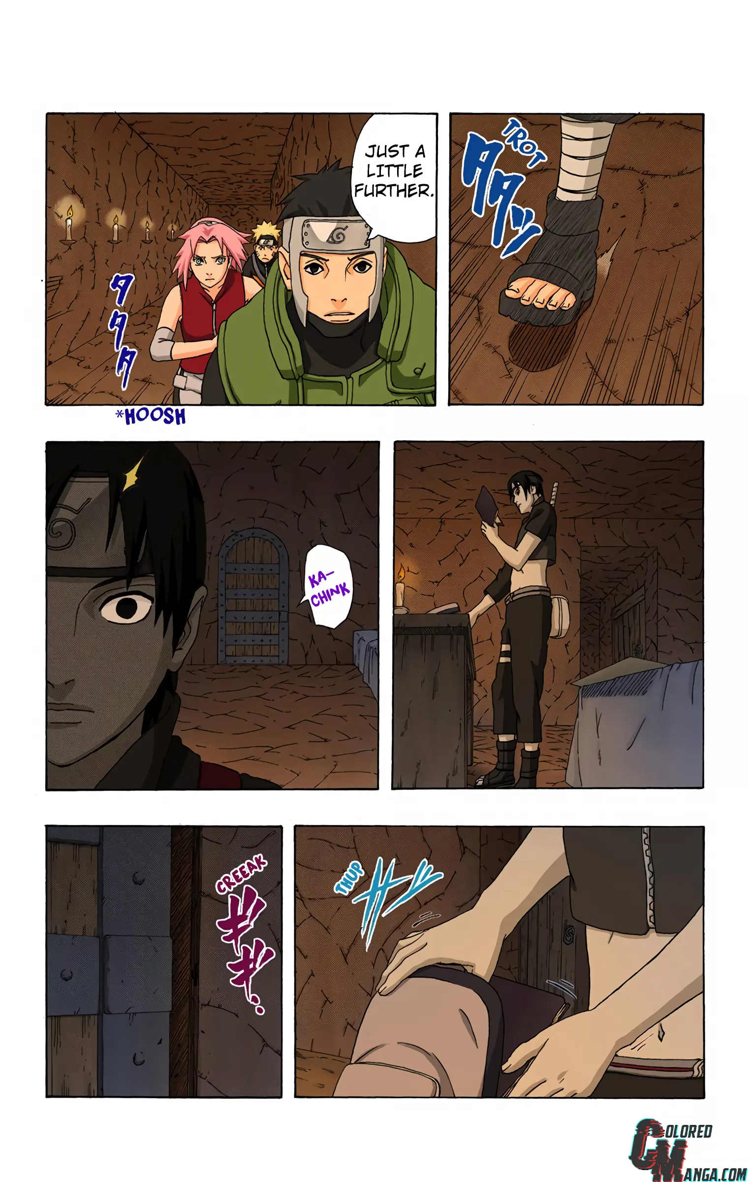 Naruto Colored Manga Online, chapter 302, page 11