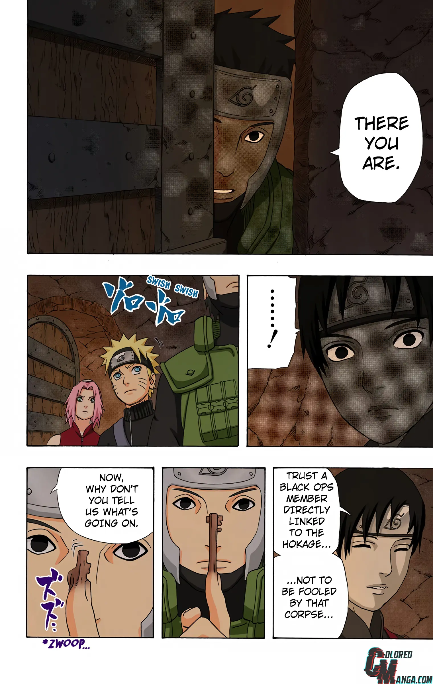Naruto Colored Manga Online, chapter 302, page 12