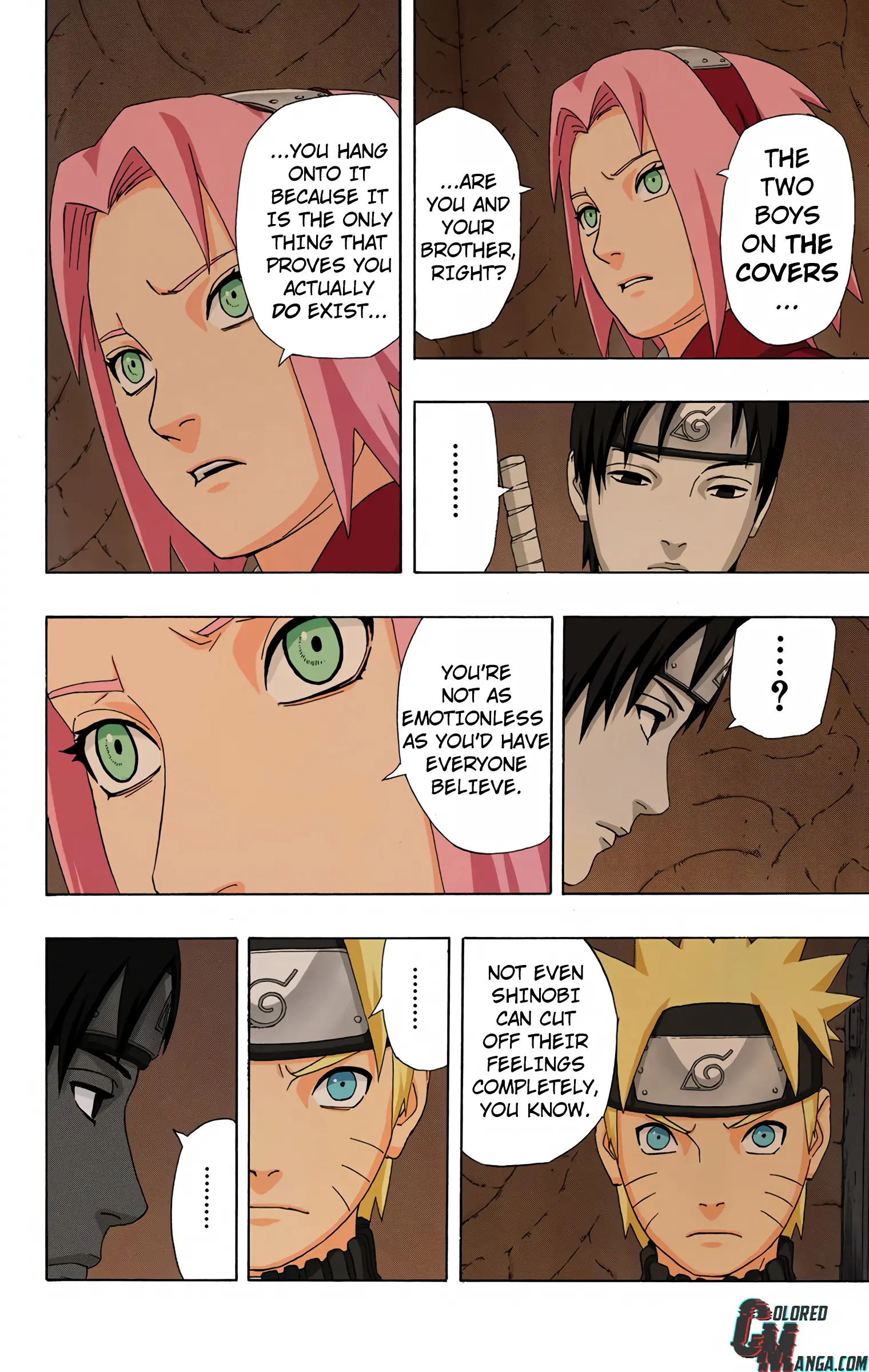 Naruto Colored Manga Online, chapter 303, page 6