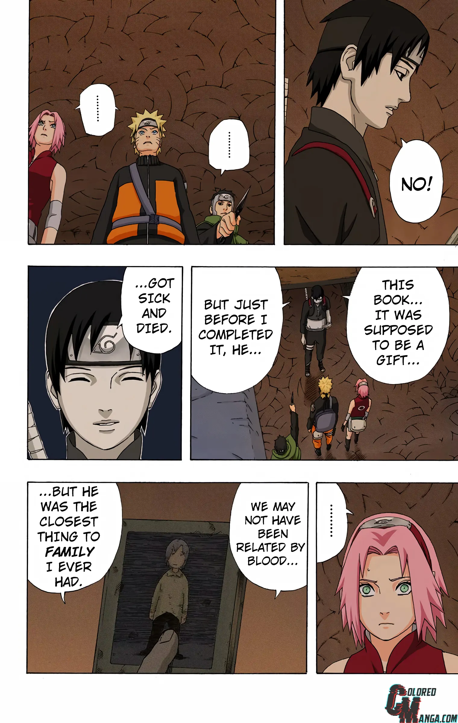 Naruto Colored Manga Online, chapter 303, page 10