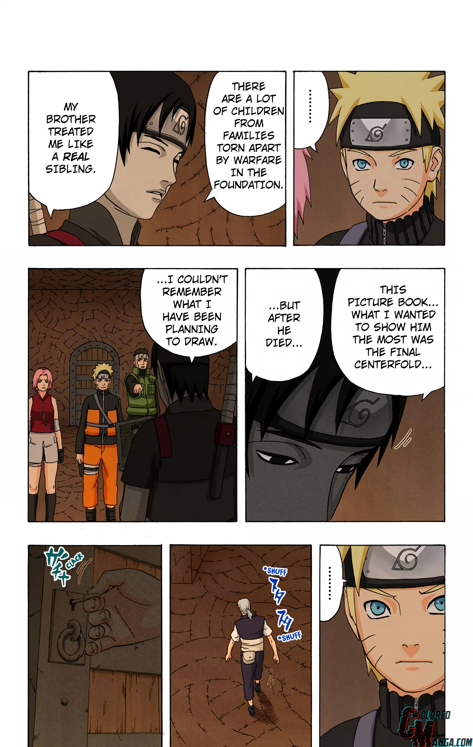 Naruto Colored Manga Online, chapter 303, page 11