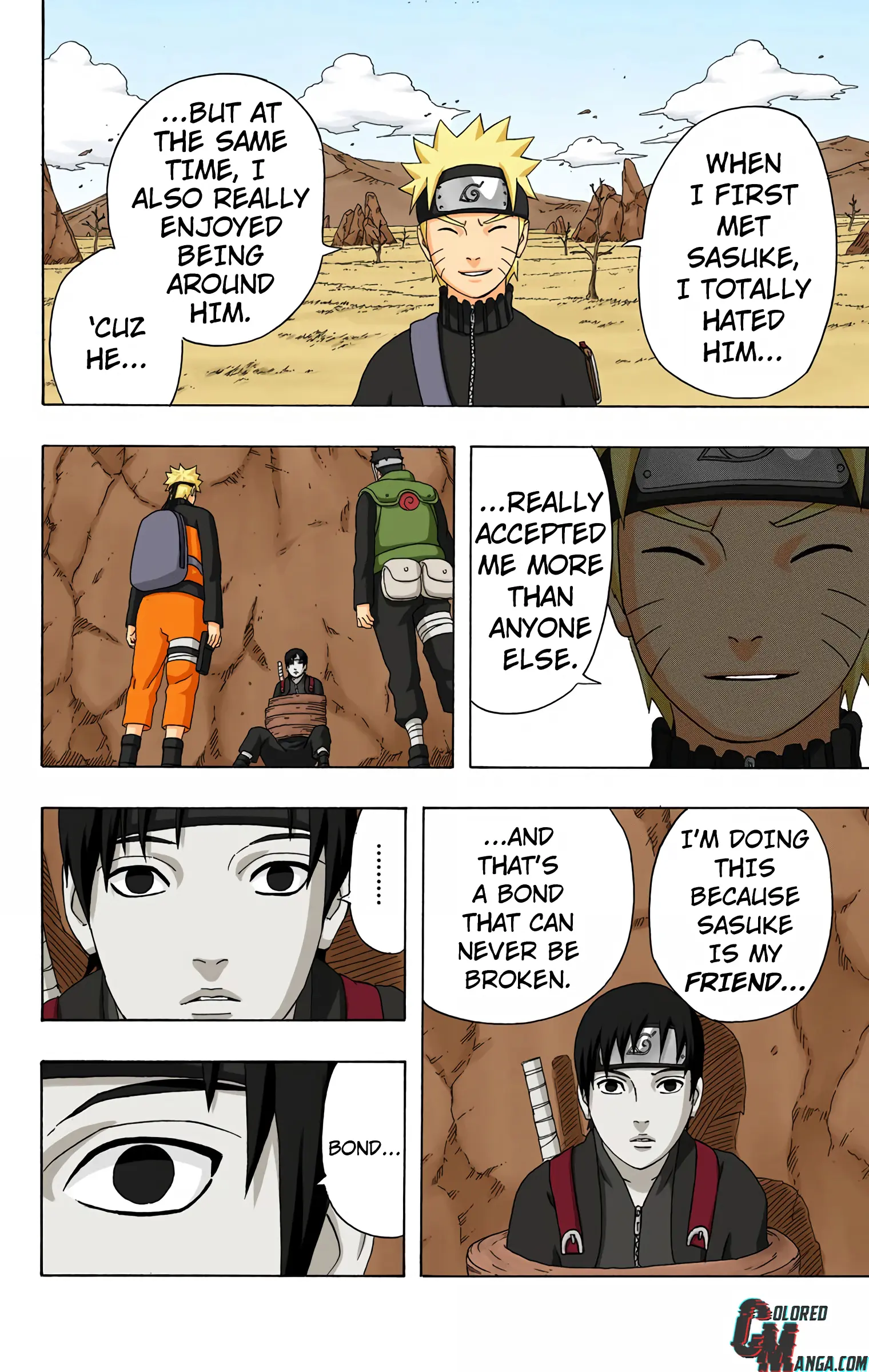 Naruto Colored Manga Online, chapter 303, page 16
