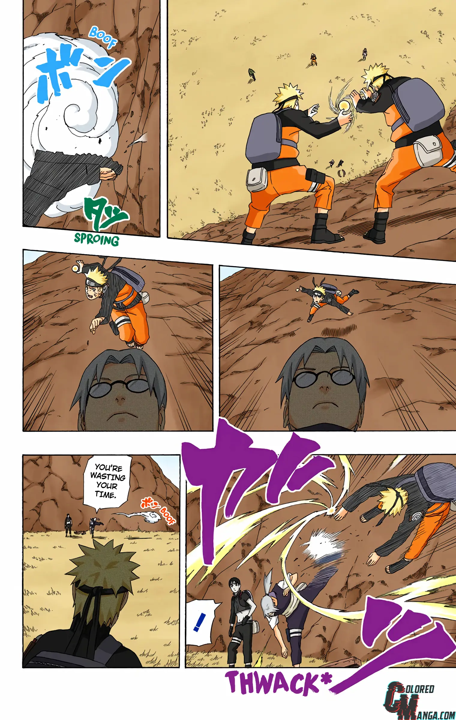 Naruto Colored Manga Online, chapter 304, page 6