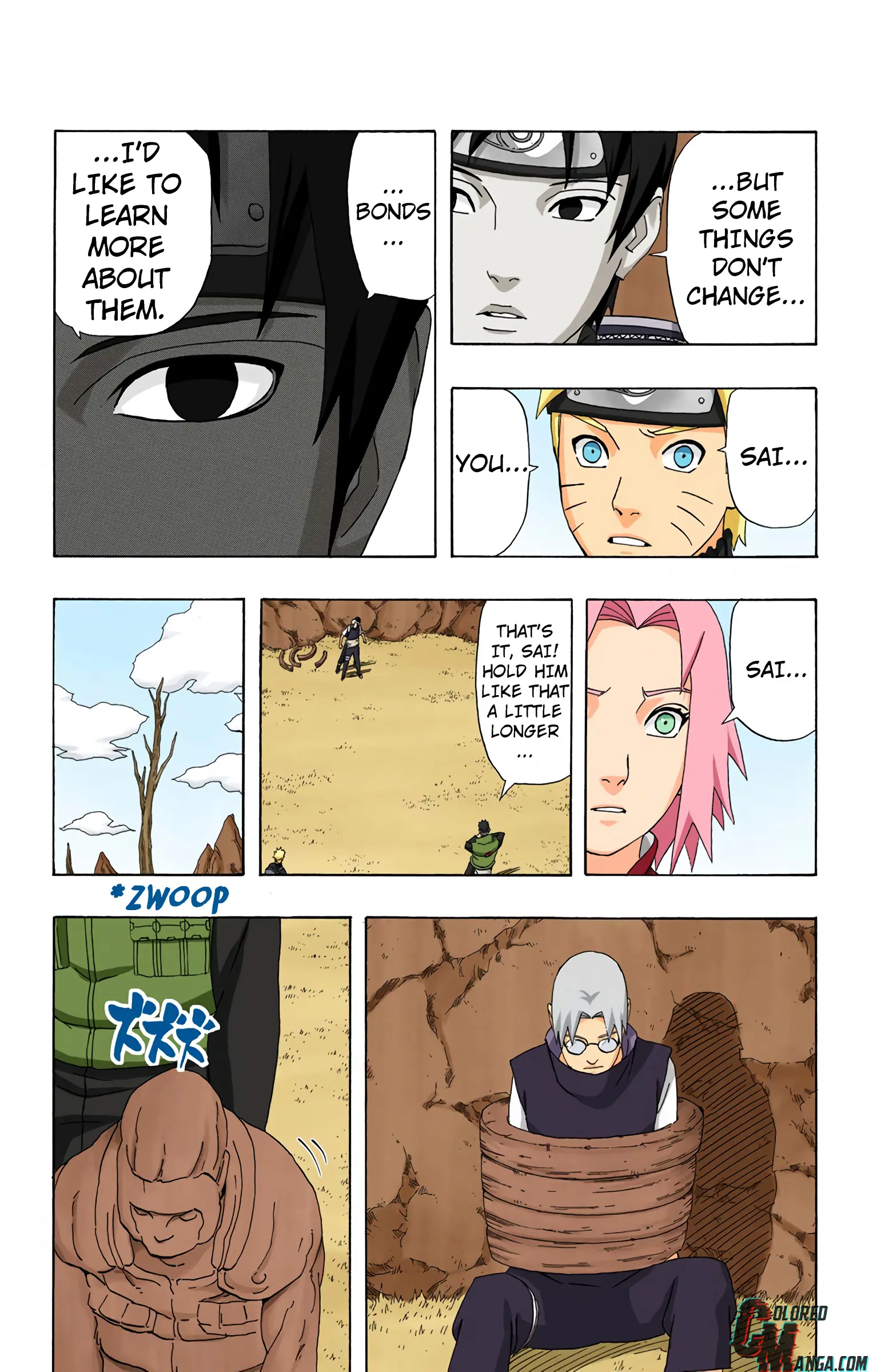 Naruto Colored Manga Online, chapter 304, page 9