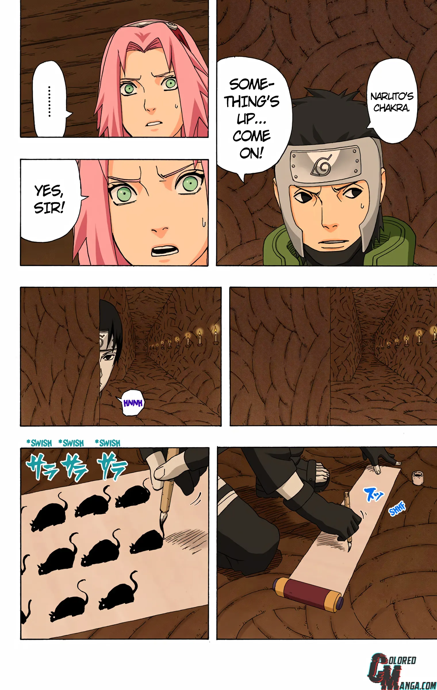 Naruto Colored Manga Online, chapter 305, page 4