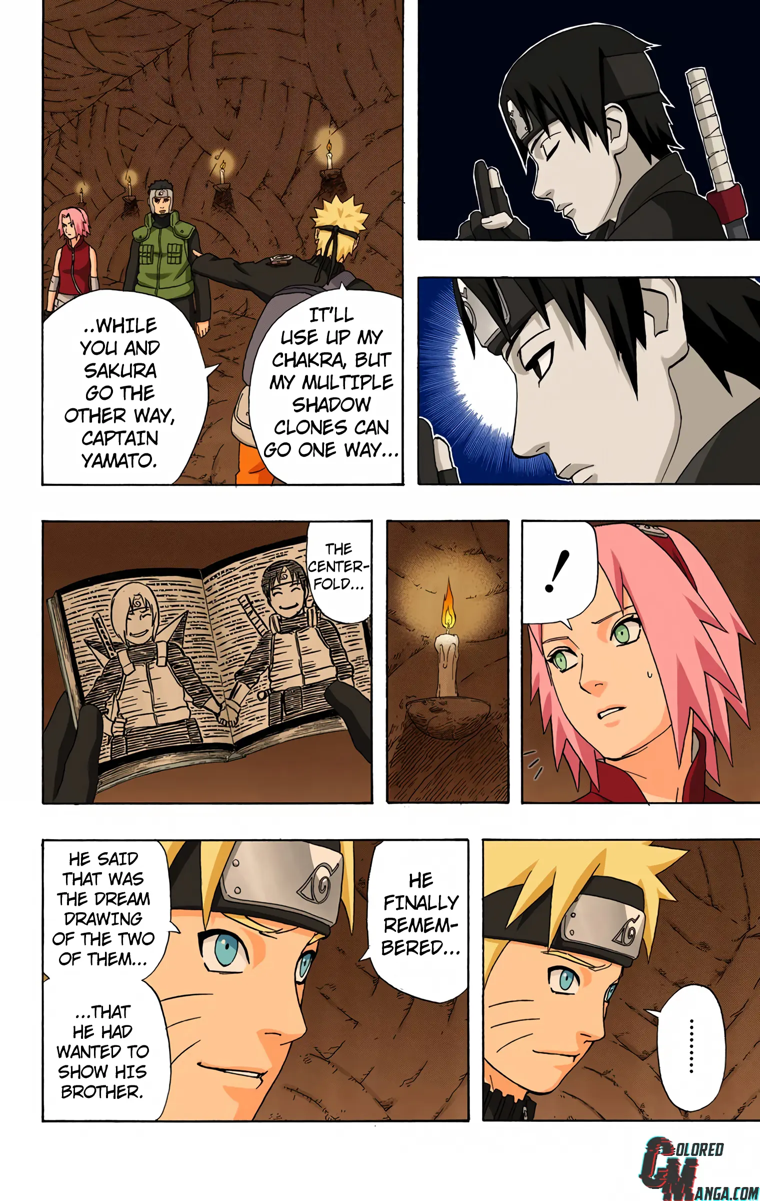 Naruto Colored Manga Online, chapter 305, page 8