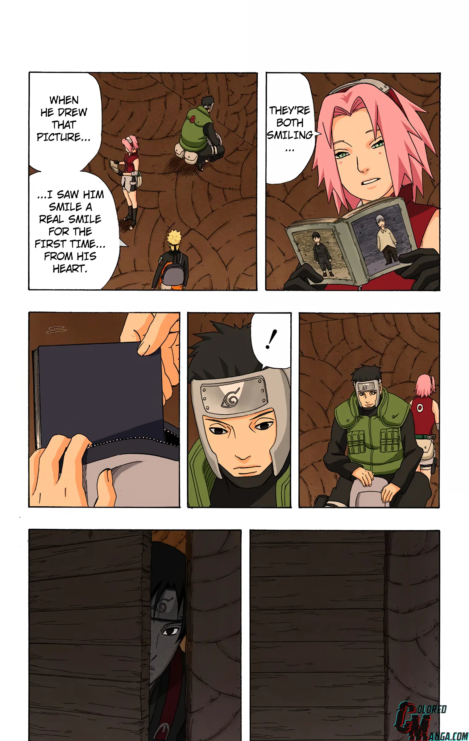 Naruto Colored Manga Online, chapter 305, page 9