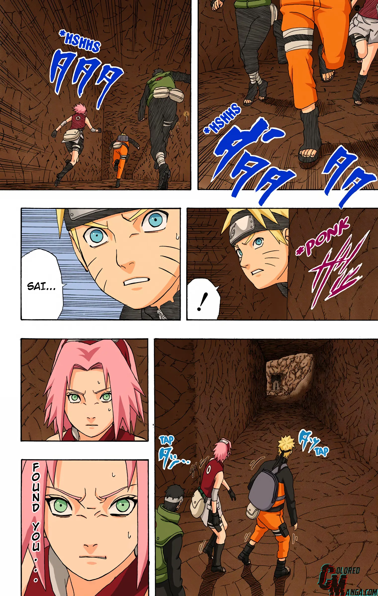 Naruto Colored Manga Online, chapter 306, page 6