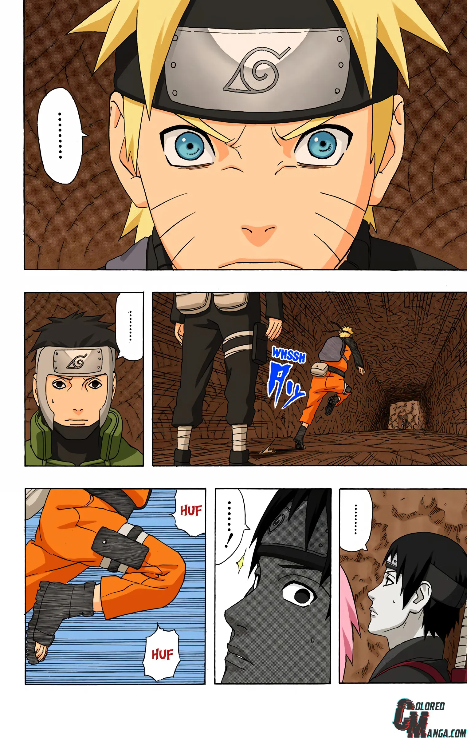 Naruto Colored Manga Online, chapter 306, page 10