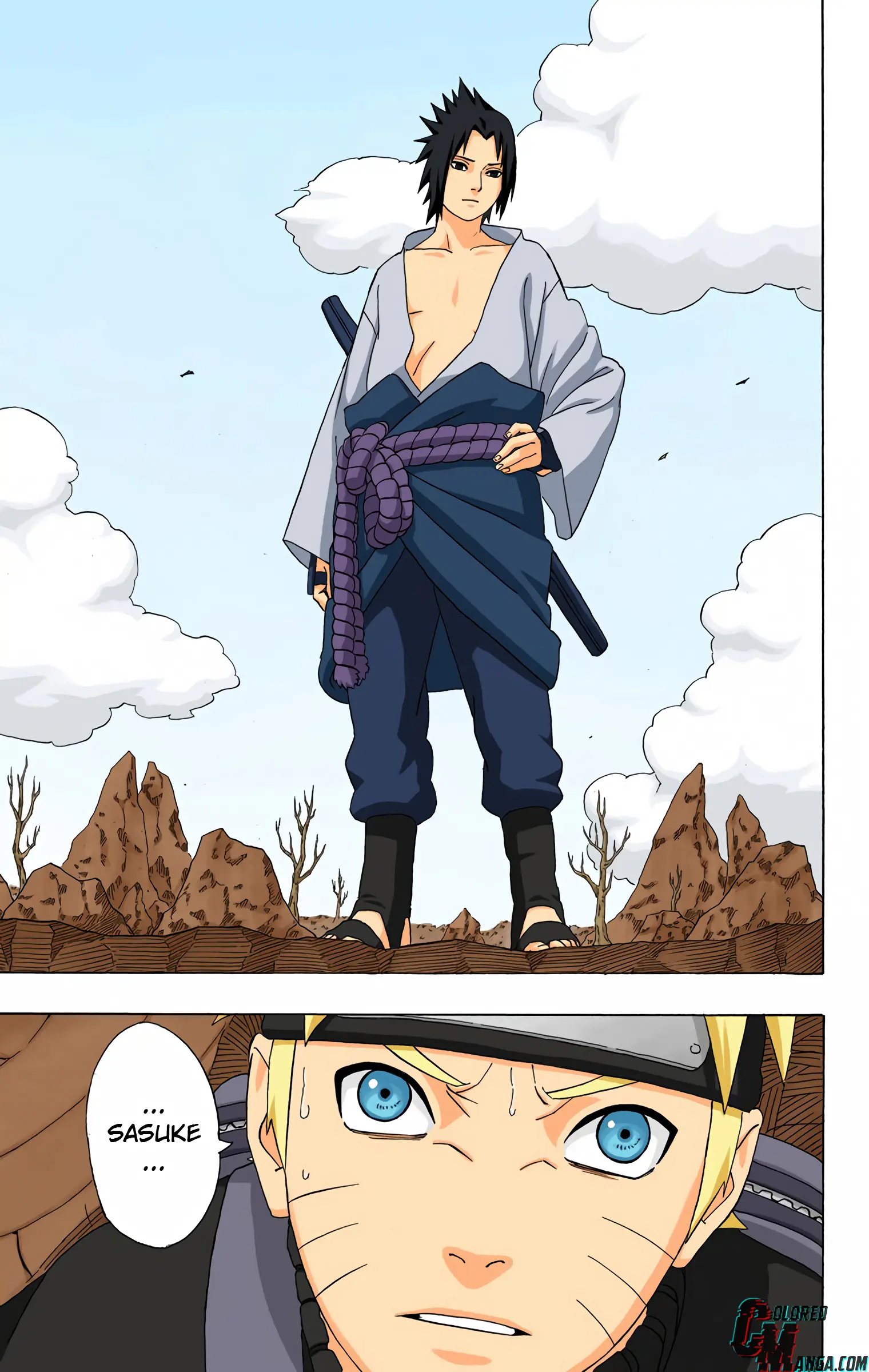 Naruto Colored Manga Online, chapter 306, page 15