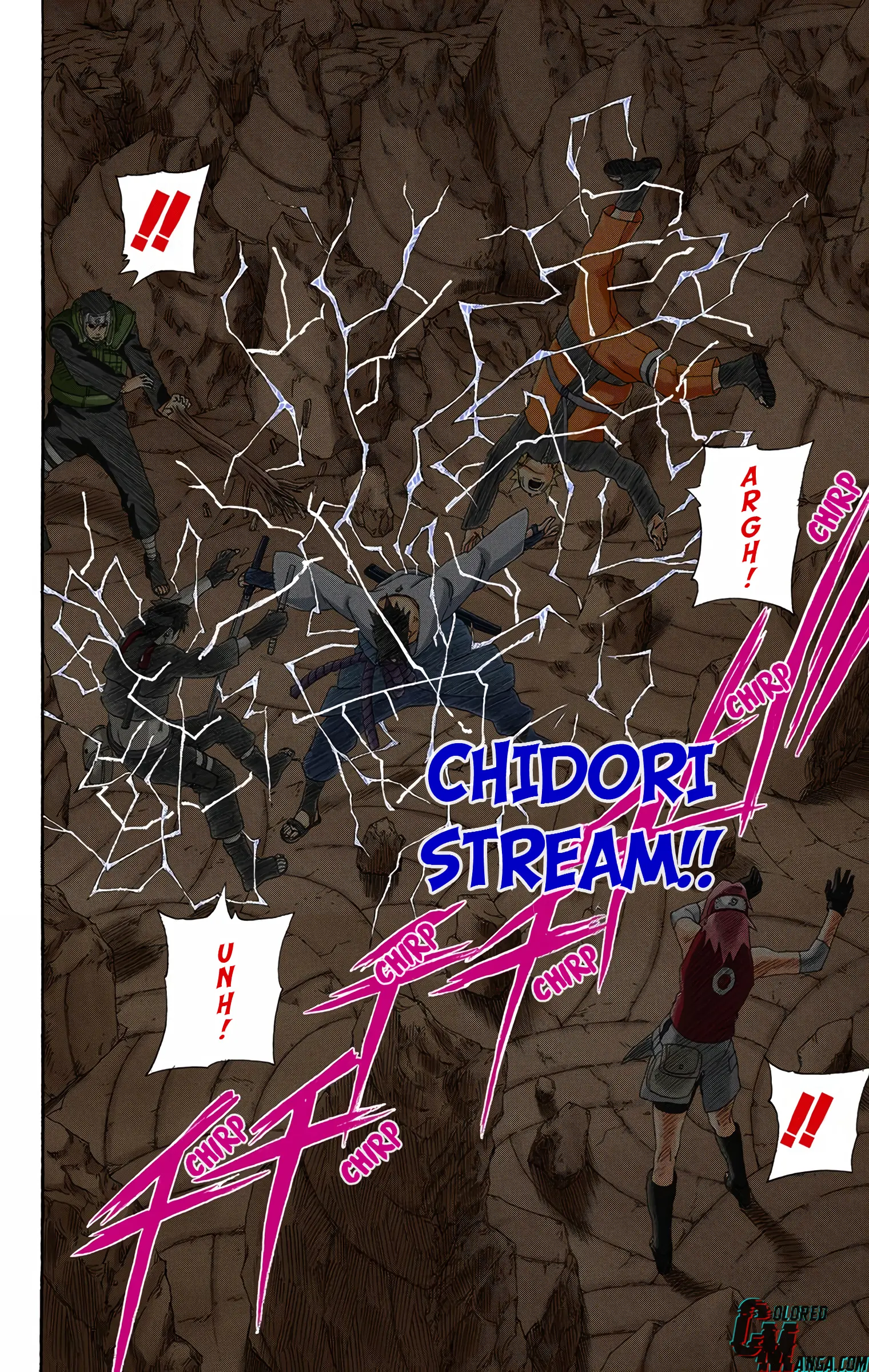 Naruto Colored Manga Online, chapter 308, page 4