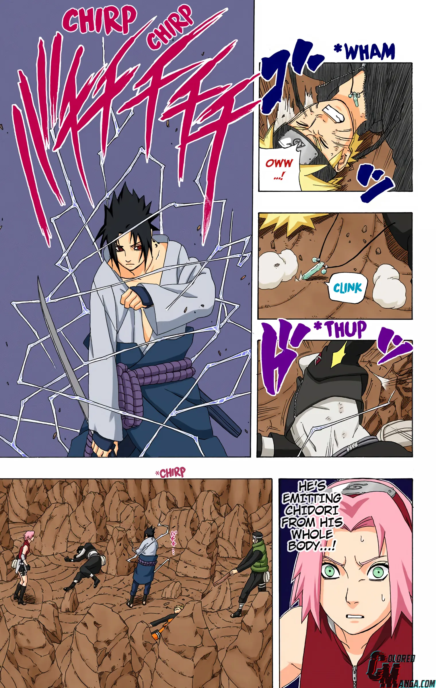 Naruto Colored Manga Online, chapter 308, page 5
