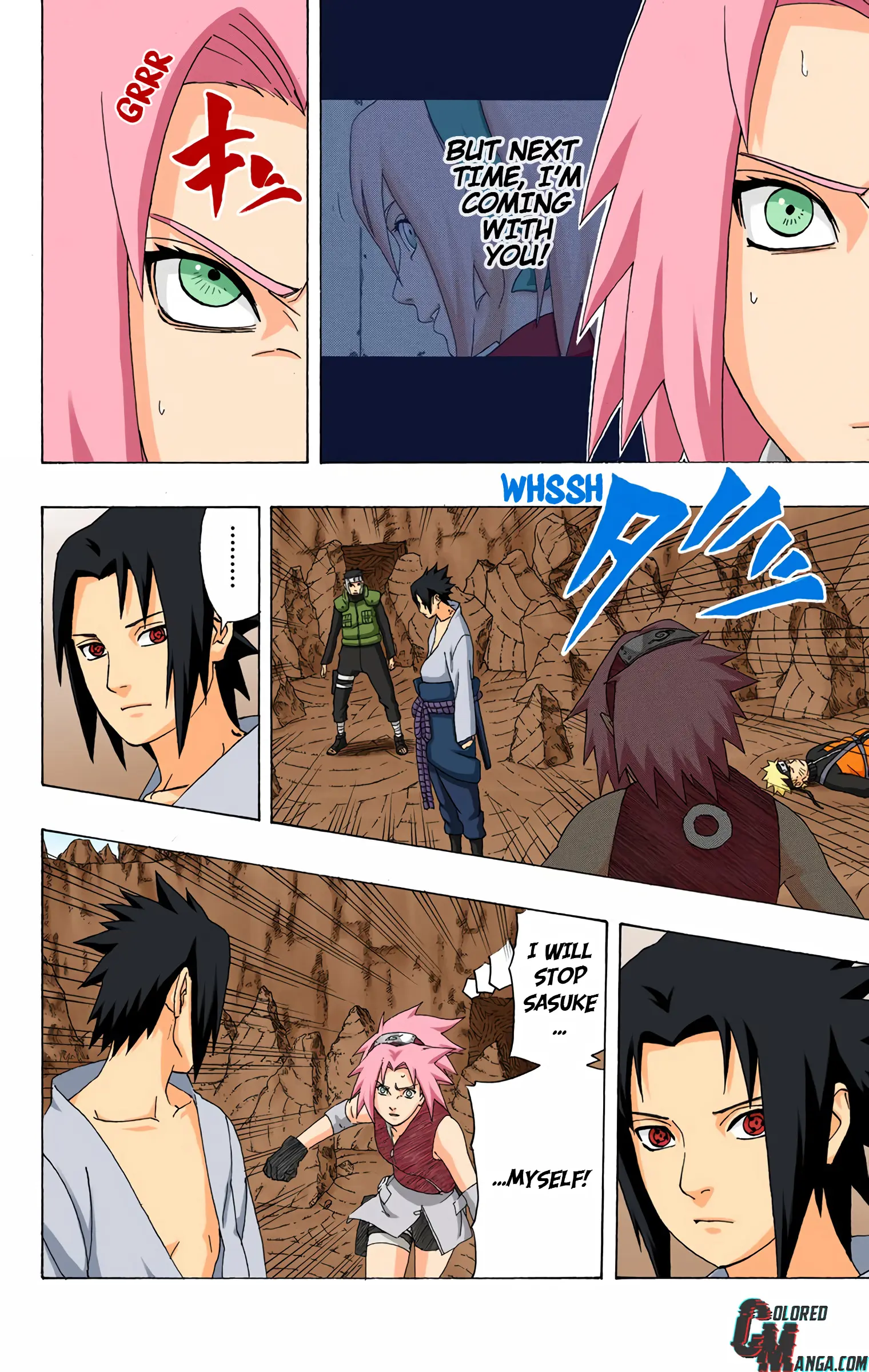 Naruto Colored Manga Online, chapter 308, page 6