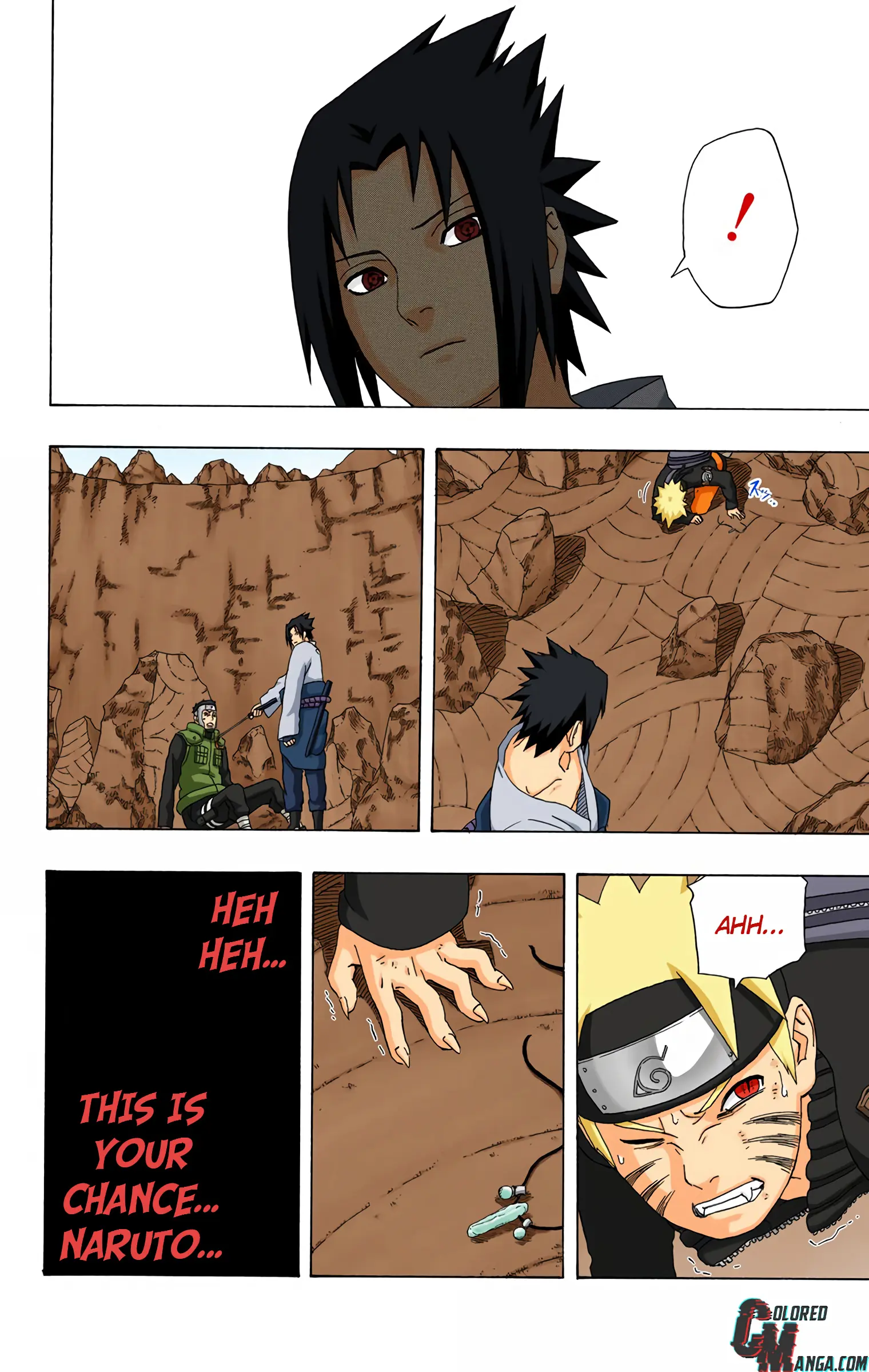 Naruto Colored Manga Online, chapter 308, page 10