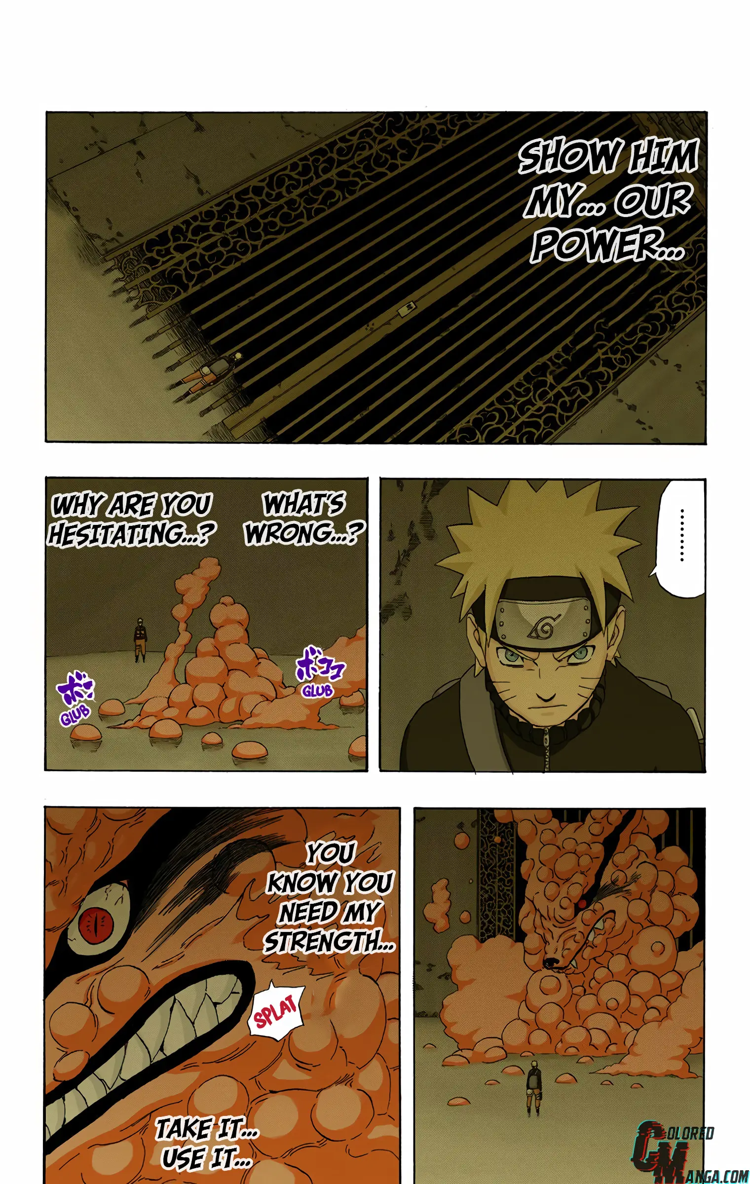Naruto Colored Manga Online, chapter 308, page 11