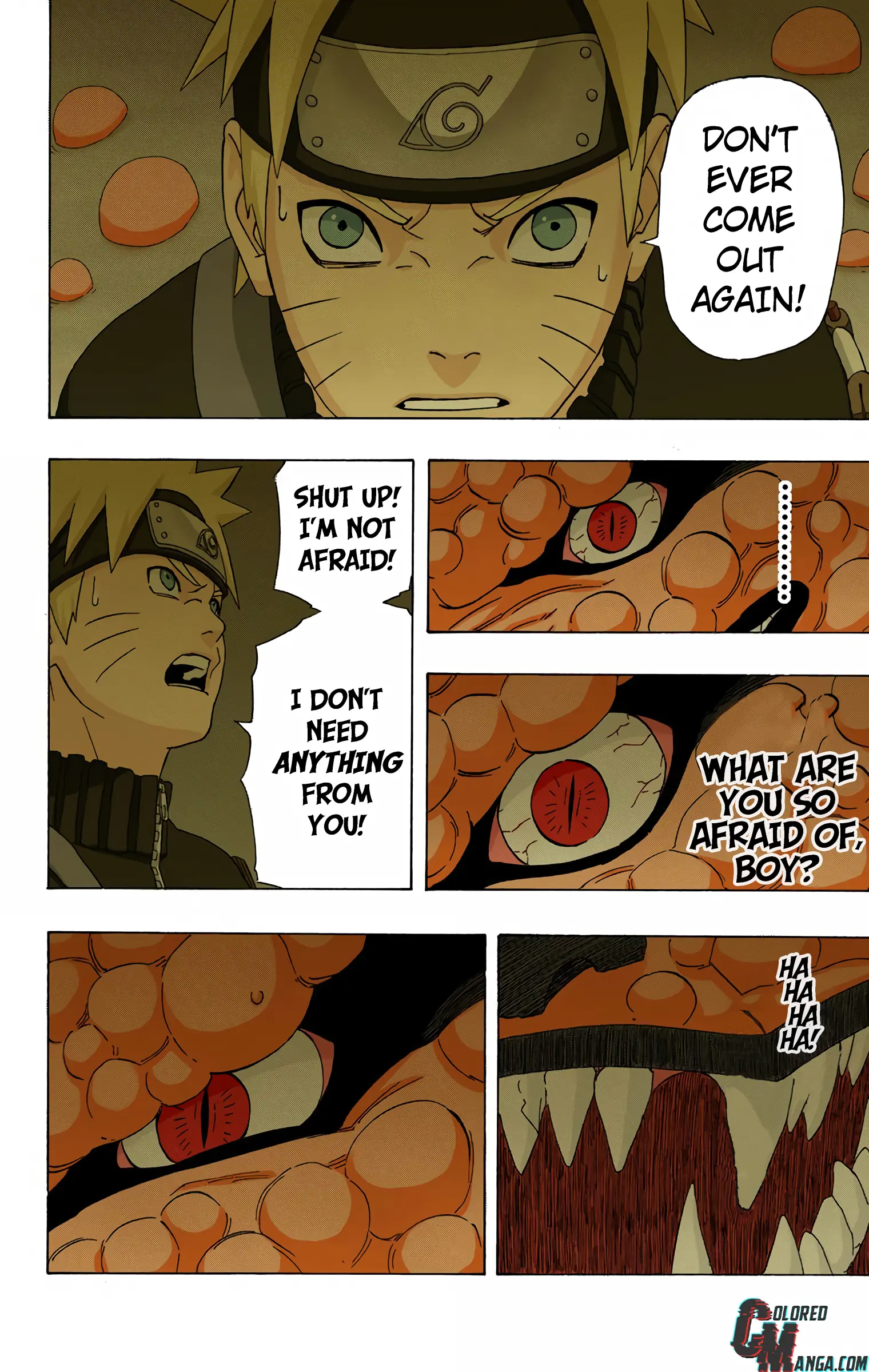 Naruto Colored Manga Online, chapter 308, page 13