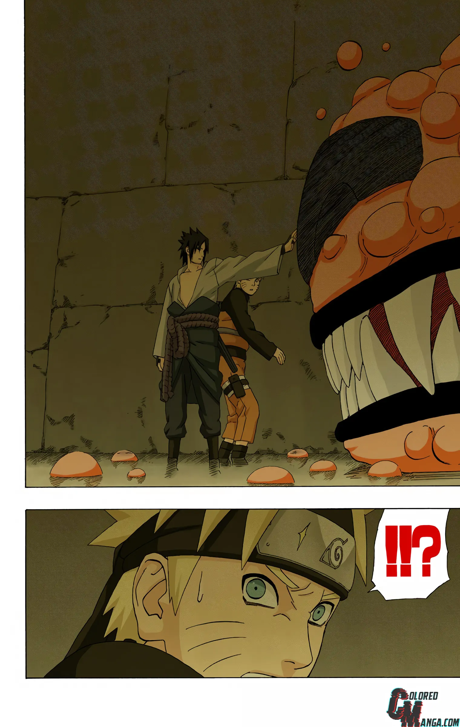 Naruto Colored Manga Online, chapter 308, page 15