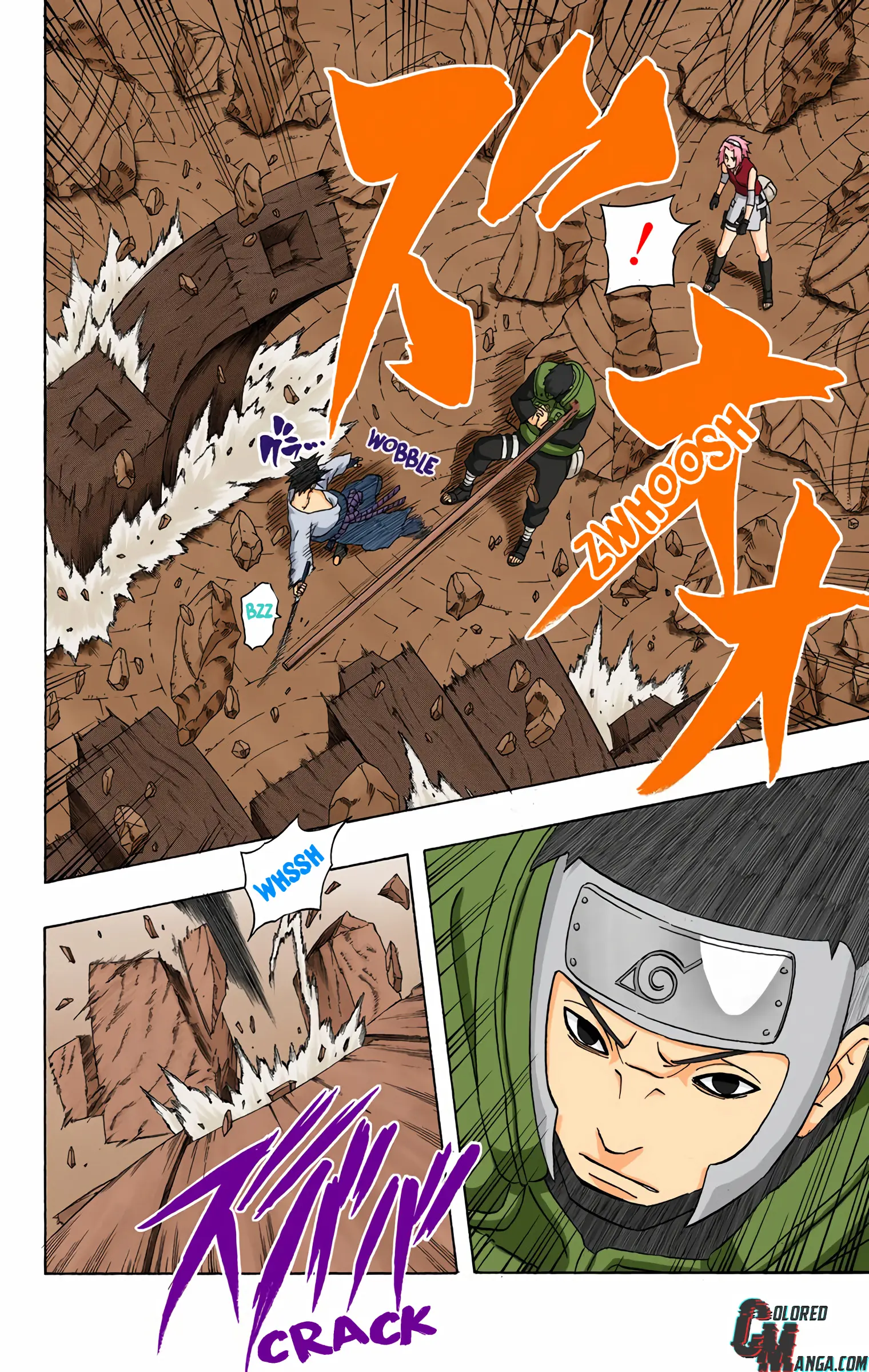 Naruto Colored Manga Online, chapter 309, page 7