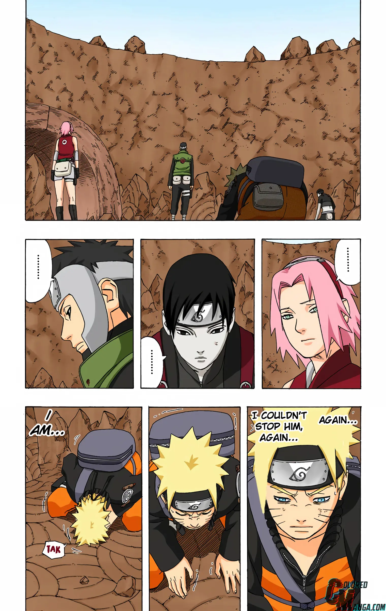 Naruto Colored Manga Online, chapter 310, page 10