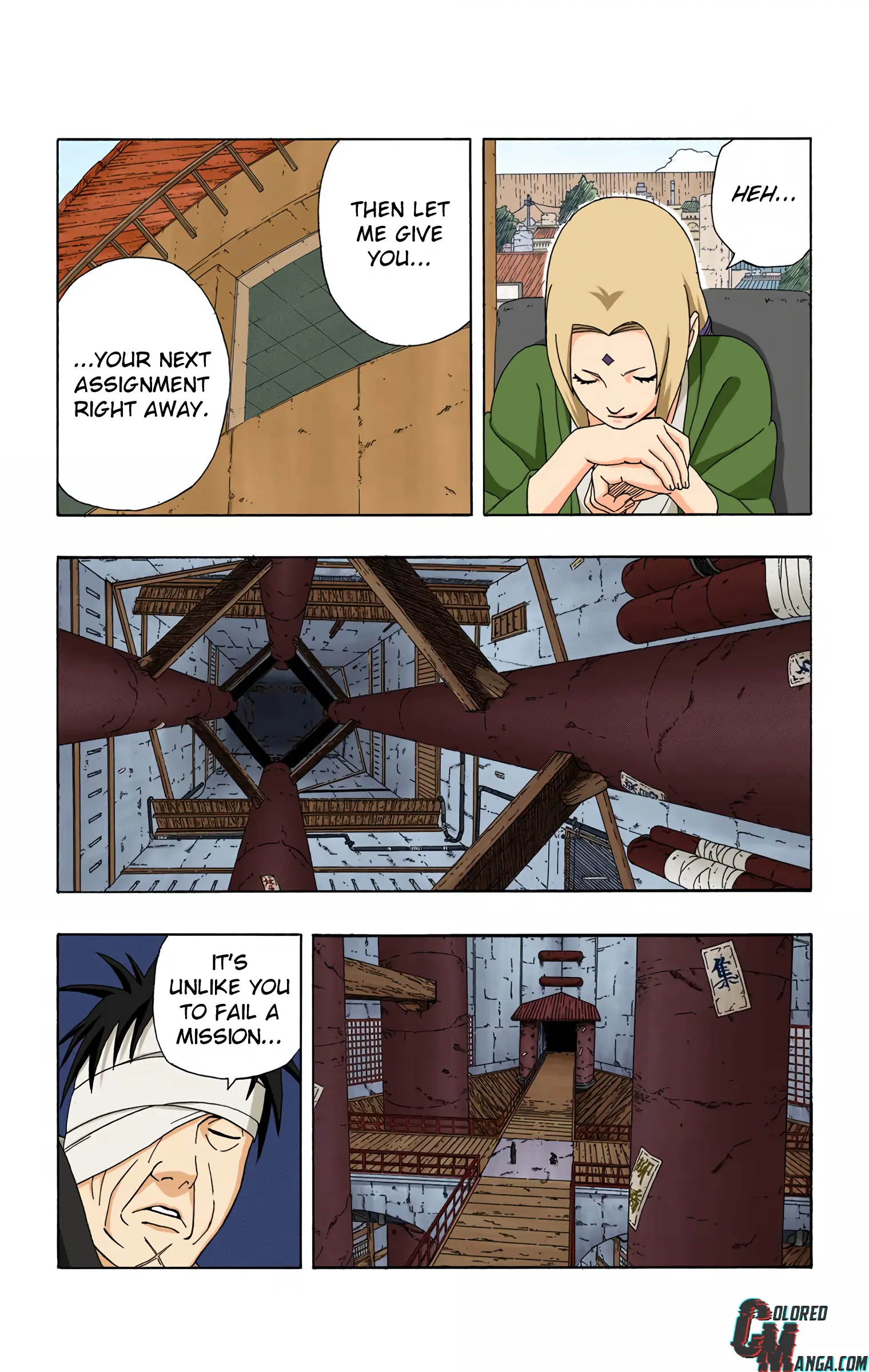 Naruto Colored Manga Online, chapter 310, page 18