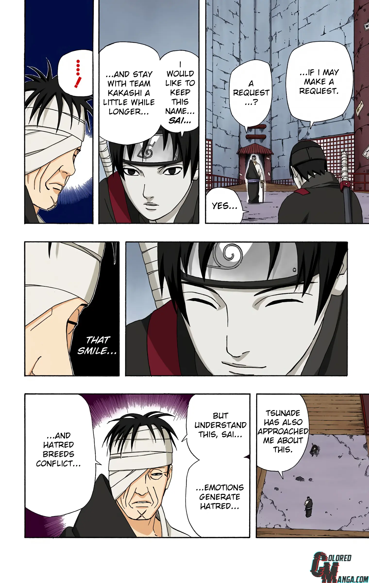 Naruto Colored Manga Online, chapter 310, page 19