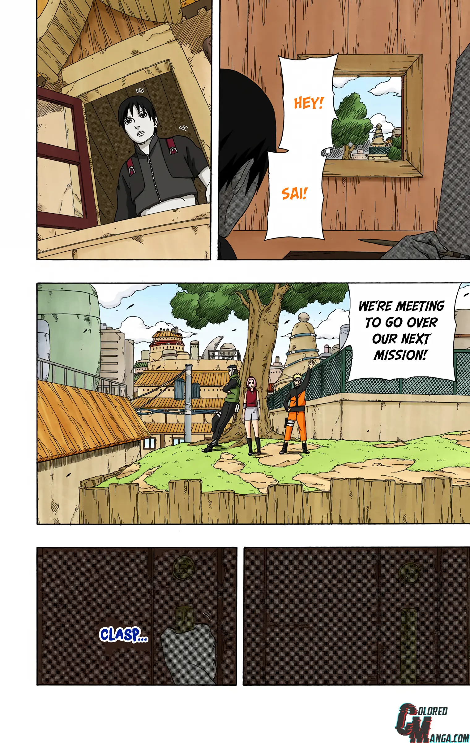 Naruto Colored Manga Online, chapter 310, page 23